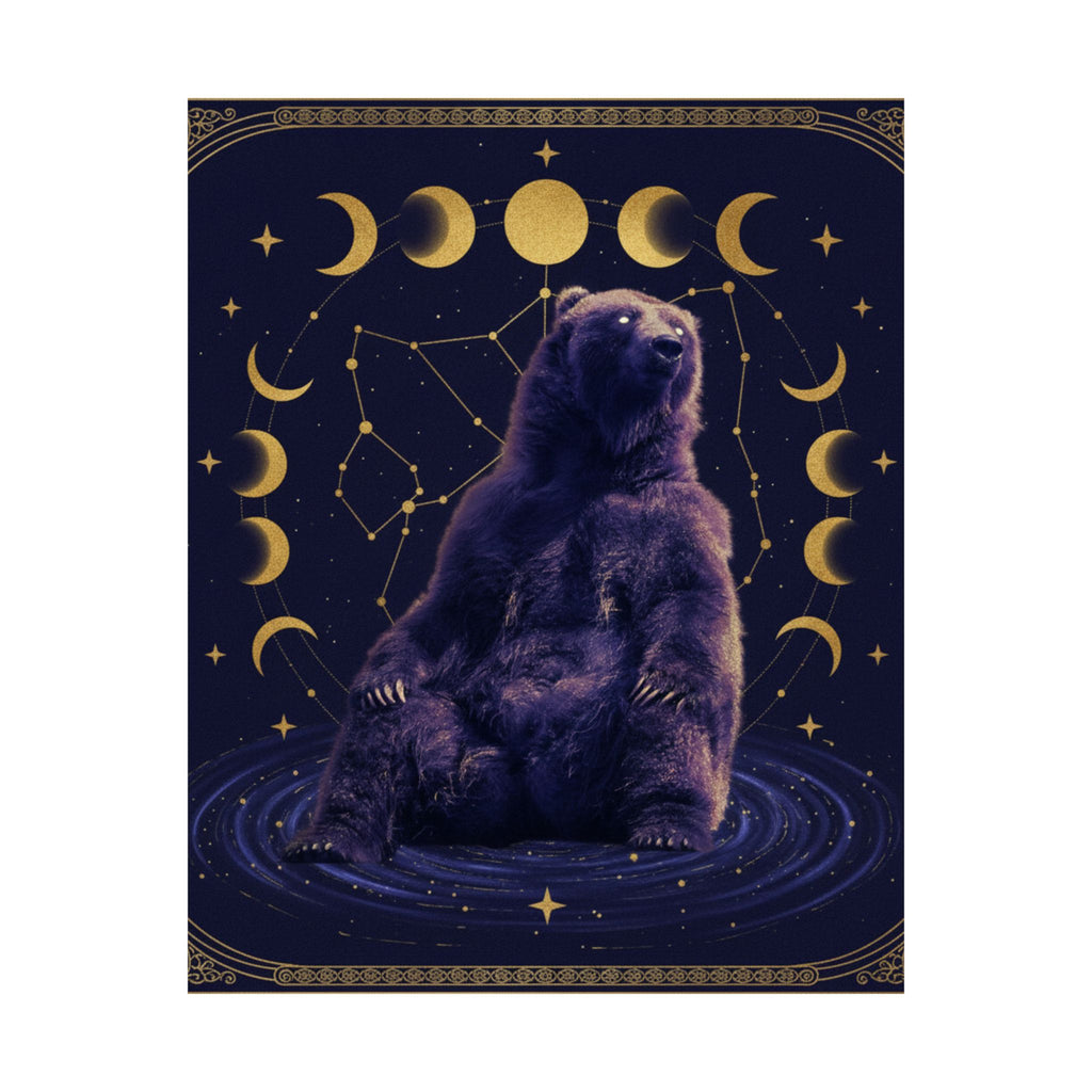 Celestial — Bear — Matte Poster