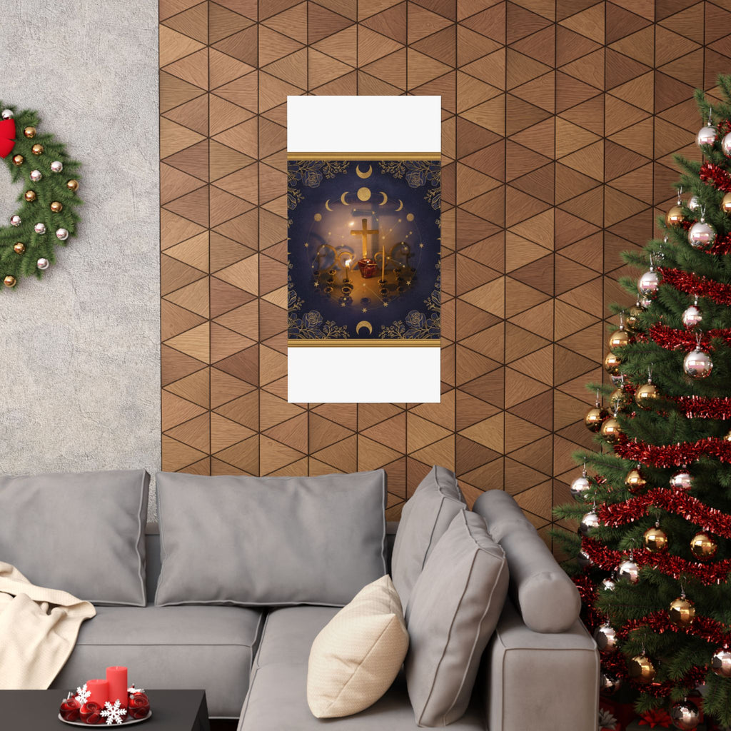 Celestial — Candle — Matte Poster