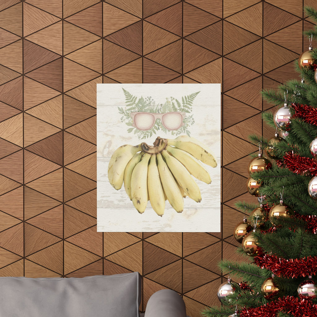 Botanical — Bananas — Matte Poster