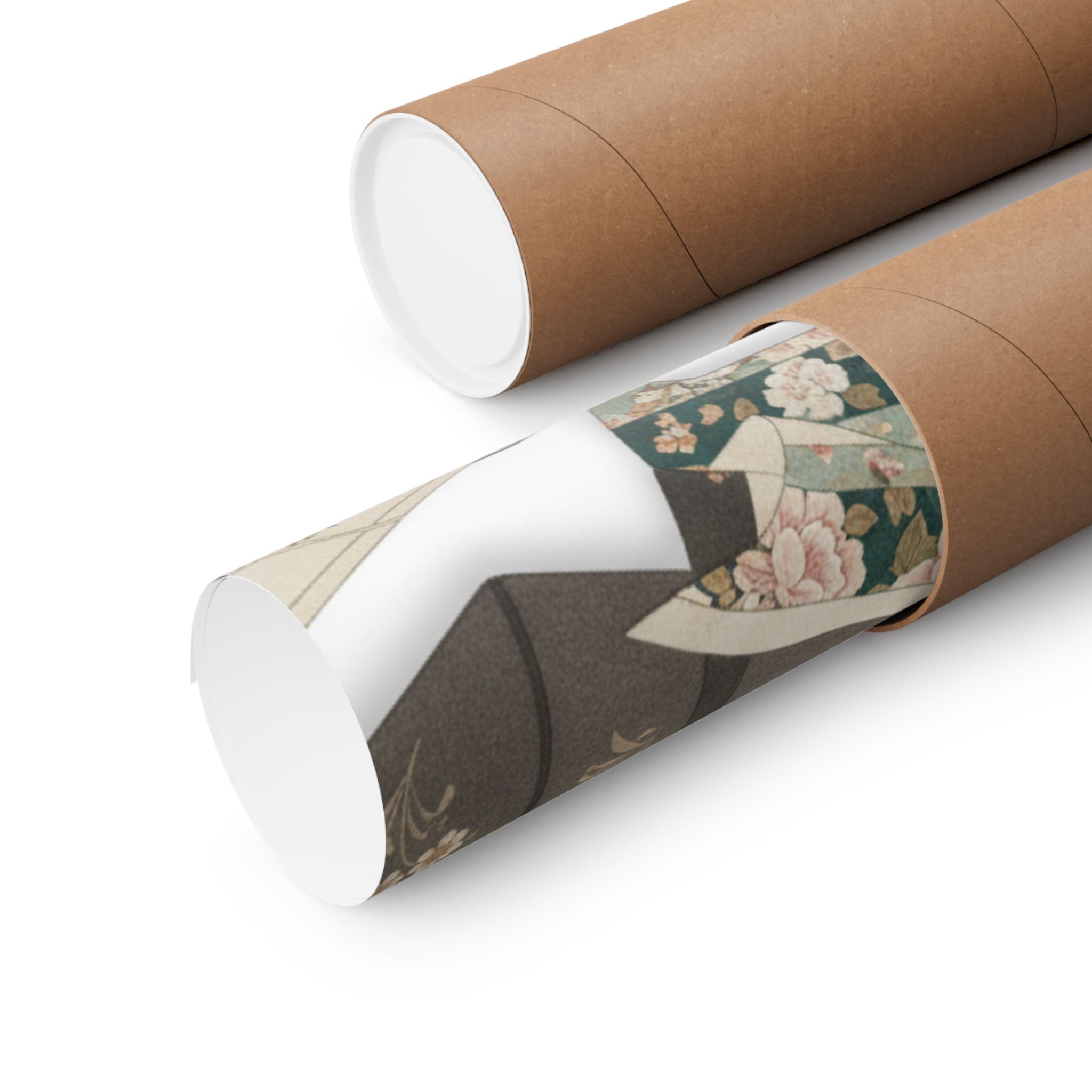 Ecommerce Main — Box With Draperies — Matte Poster