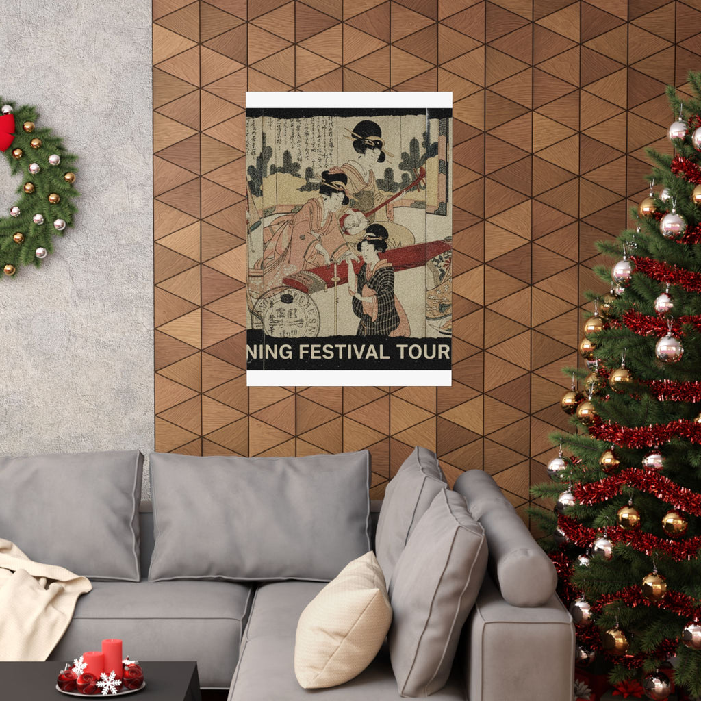 Vintage Bootleg — A Merry Evening Party — Matte Poster