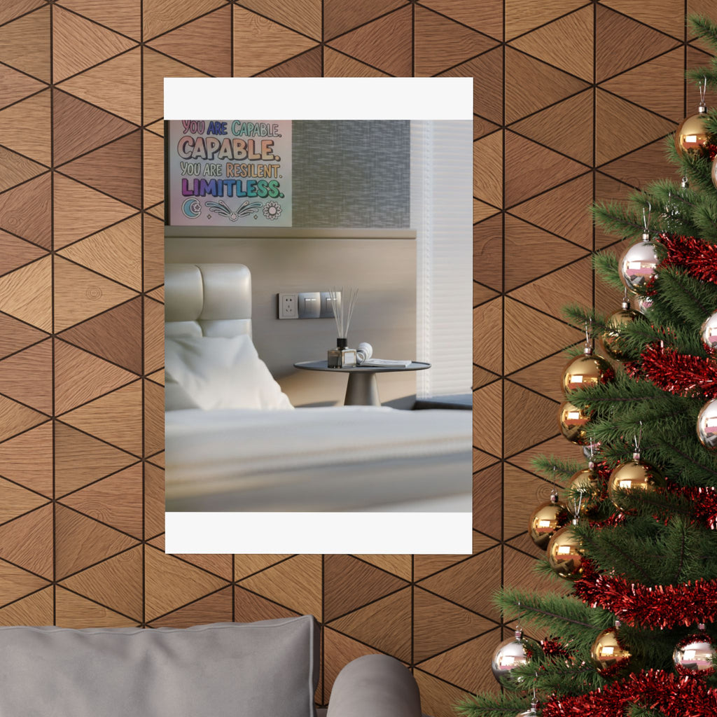 Affirmation — Bedroom — Matte Poster