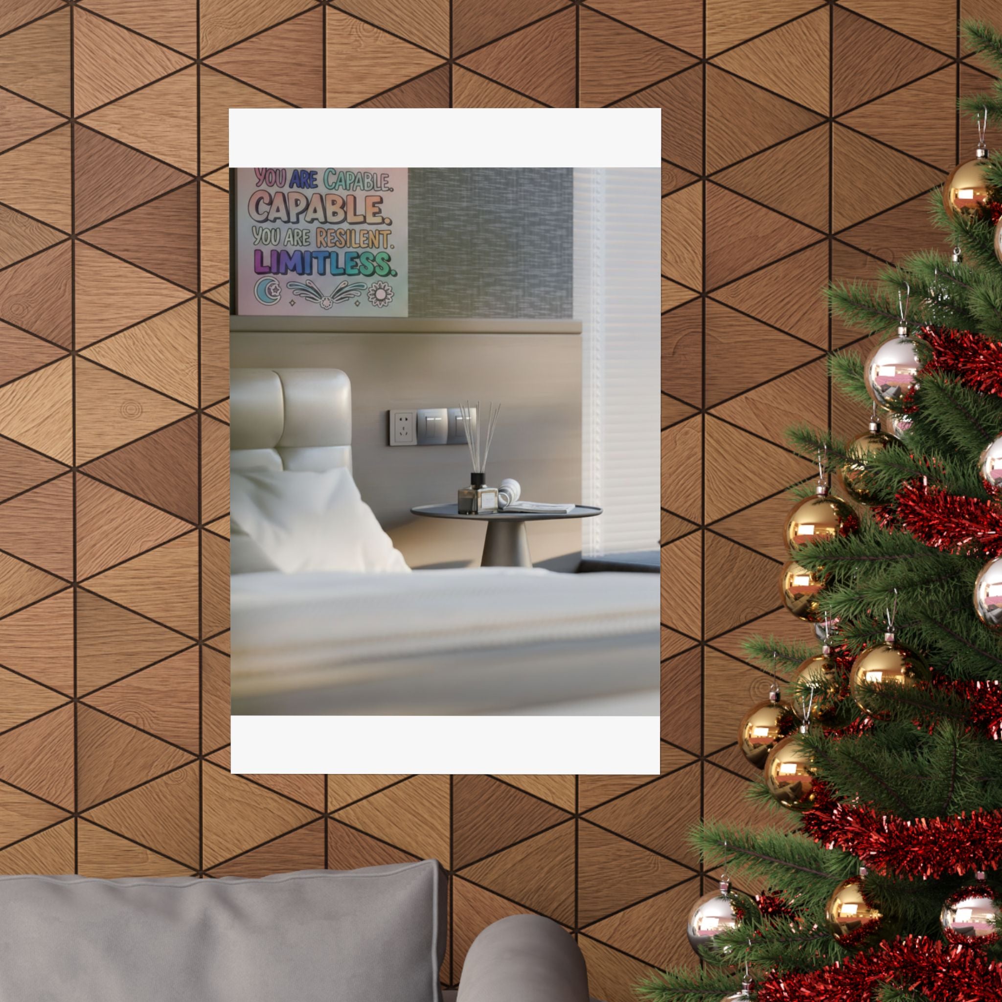 Affirmation — Bedroom — Matte Poster
