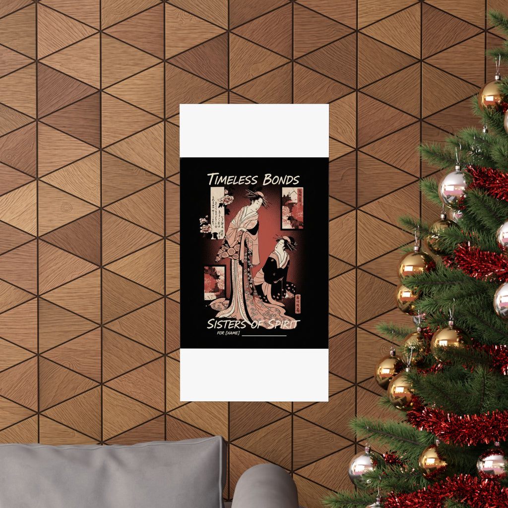 Streetwear Collage — Courtesan And Her Maid — Matte Poster