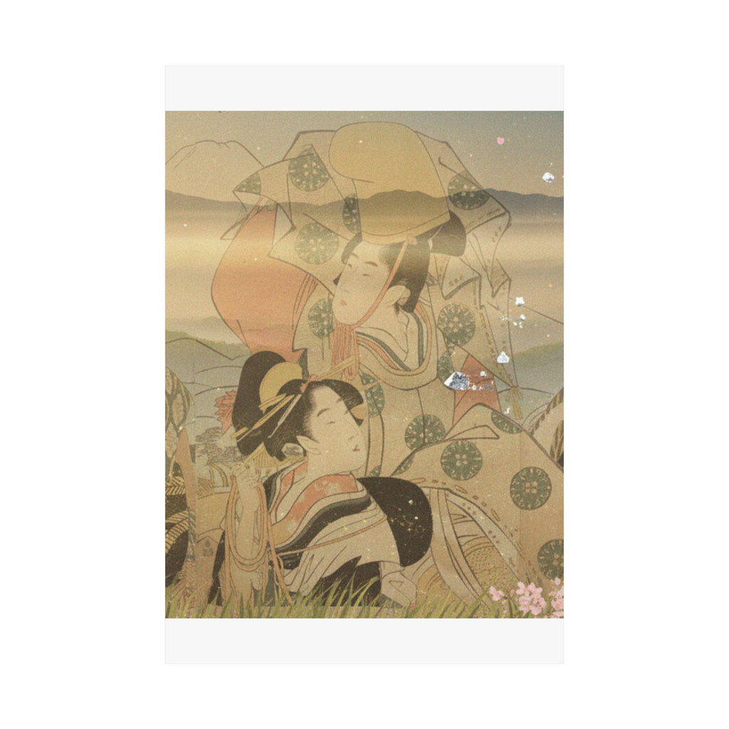 Scenic Nature — Narihira'S Journey To The East — Matte Poster