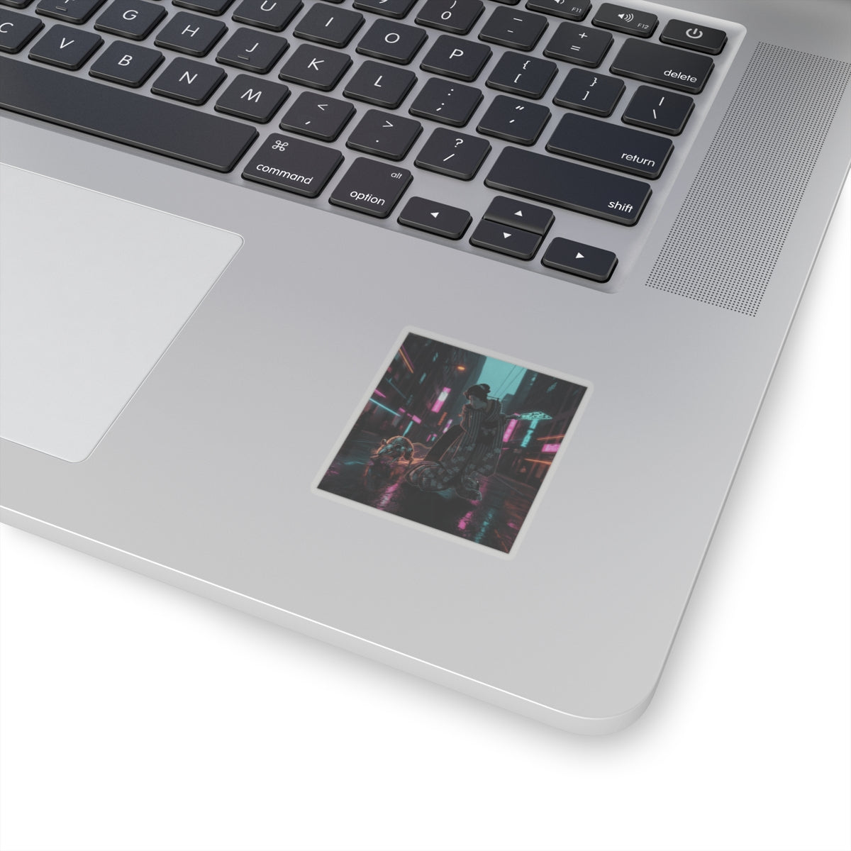 Fast Furious — New Year Greeting Card For "Rat" Year — Kiss-Cut Sticker