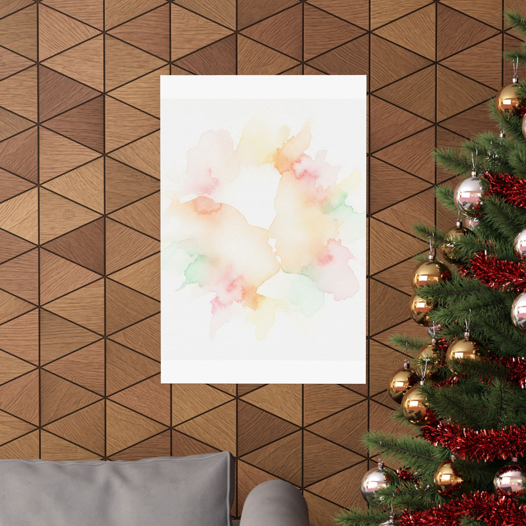 Watercolor — Abstract — Matte Poster