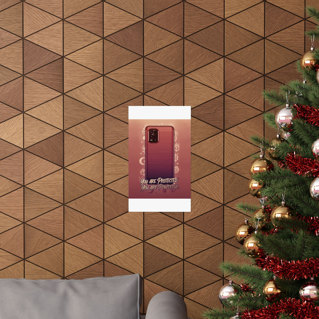 Affirmation — Phone — Matte Poster