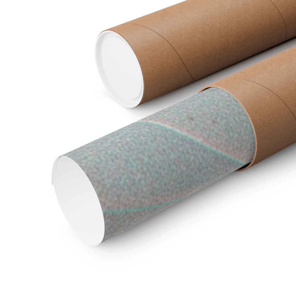 Glitch Culture — Rolls Of Cloth, Cotton And Yarn — Matte Poster