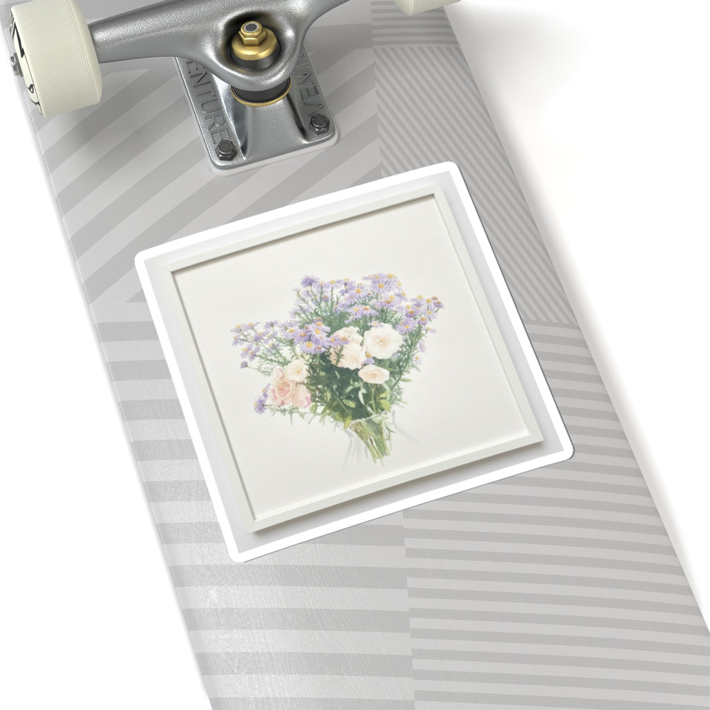 Watercolor kiss-cut sticker — product view 9