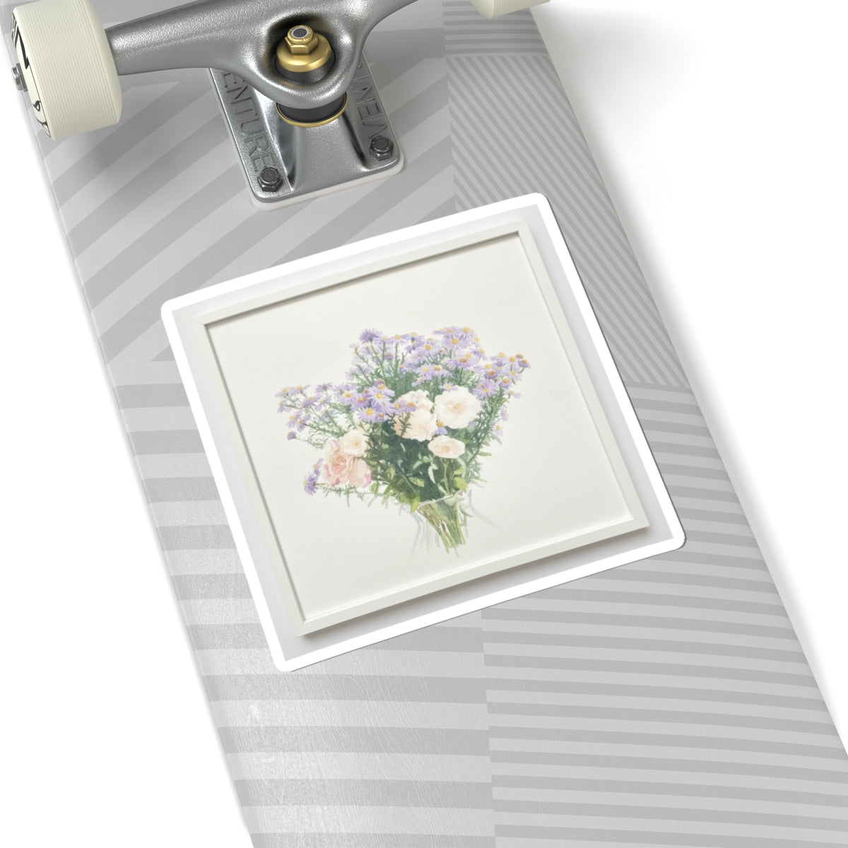 Watercolor kiss-cut sticker — product view 9