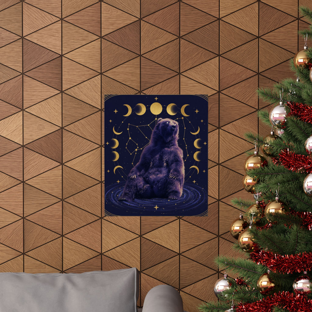 Celestial — Bear — Matte Poster