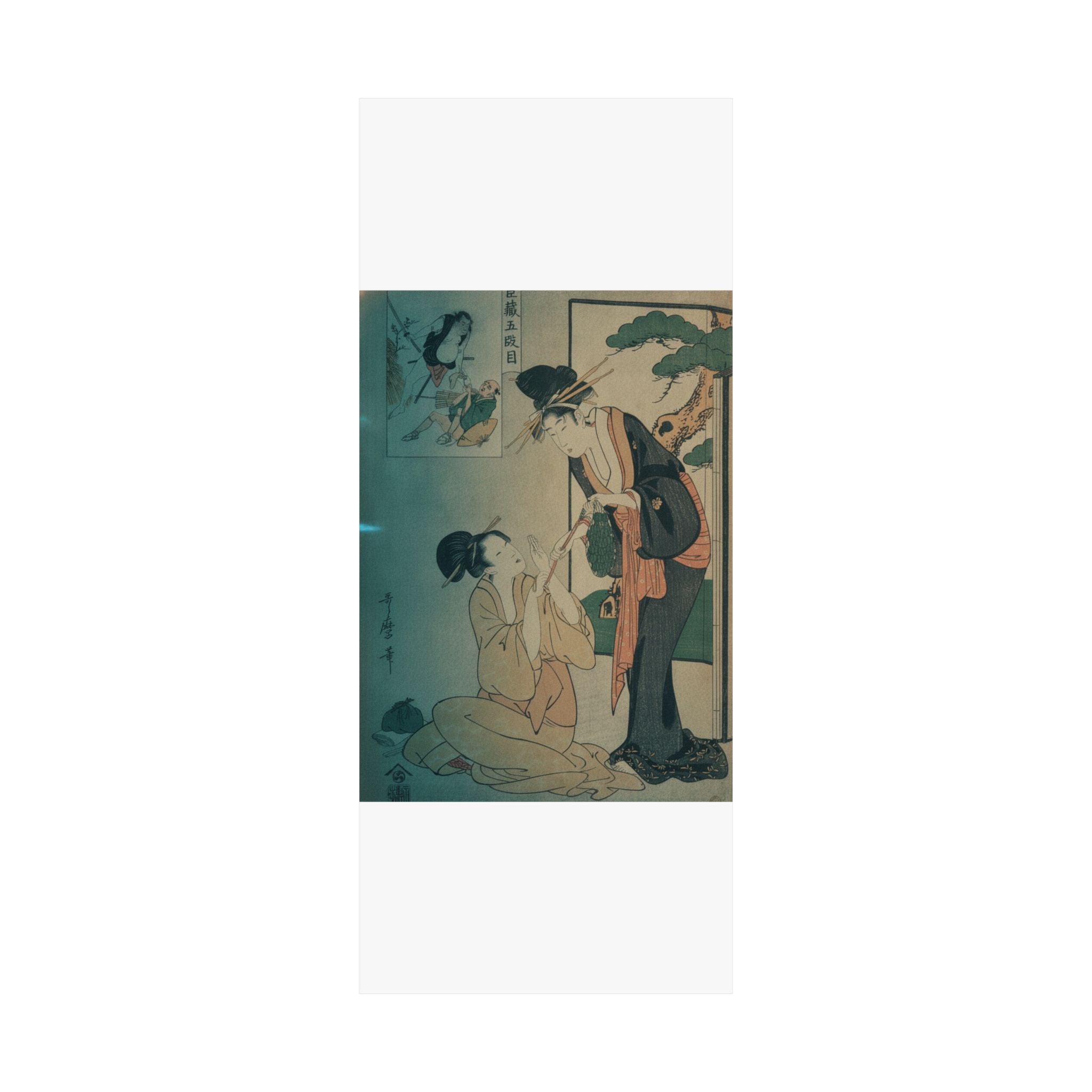 Cinematic — A Woman Snatching A Bag Of Sweetmeats From Her Mother — Matte Poster