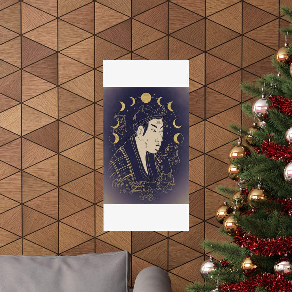 Celestial — The Actor Matsumoto Koshiro As Banzuin Chobei — Matte Poster