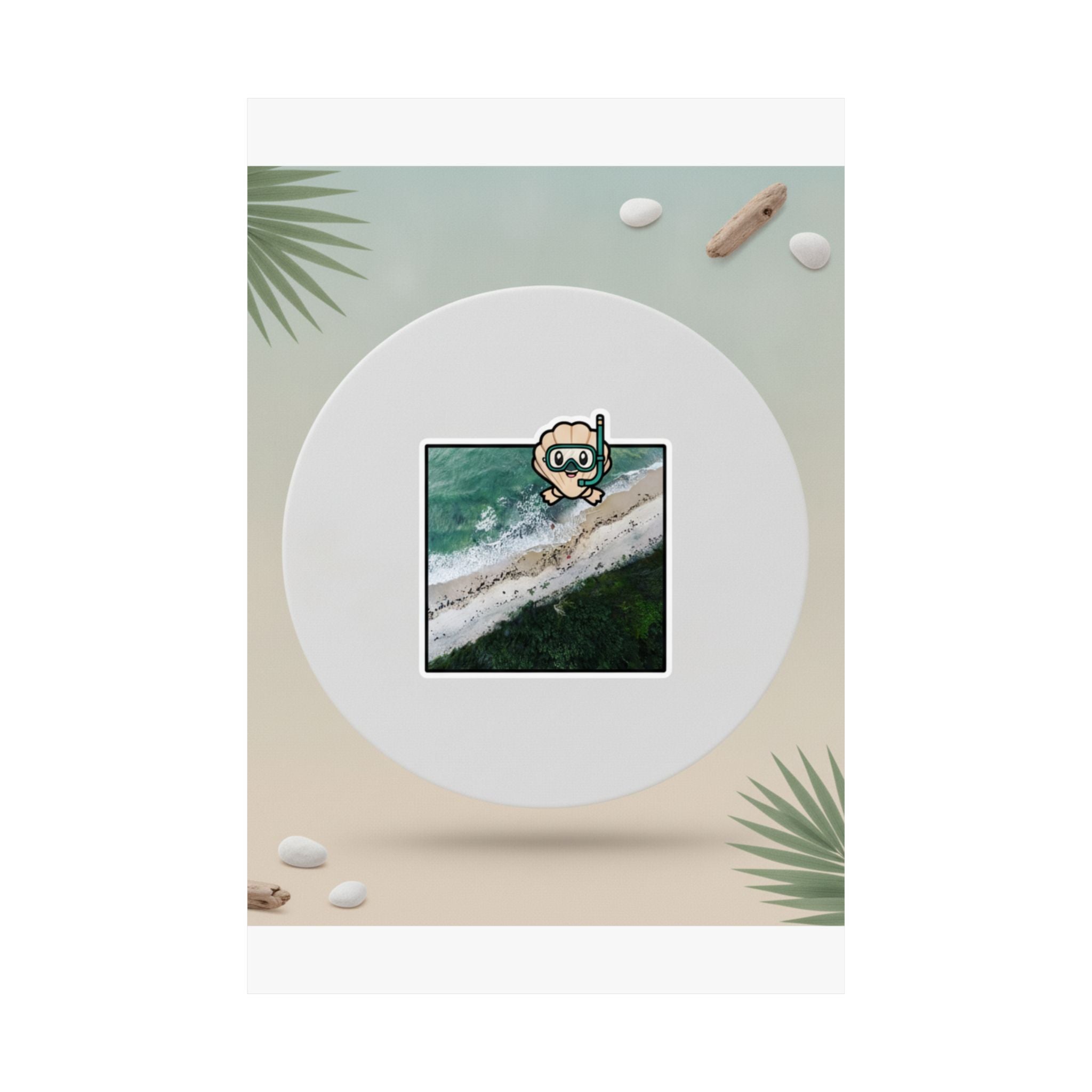 Product Marketing — Beach — Matte Poster