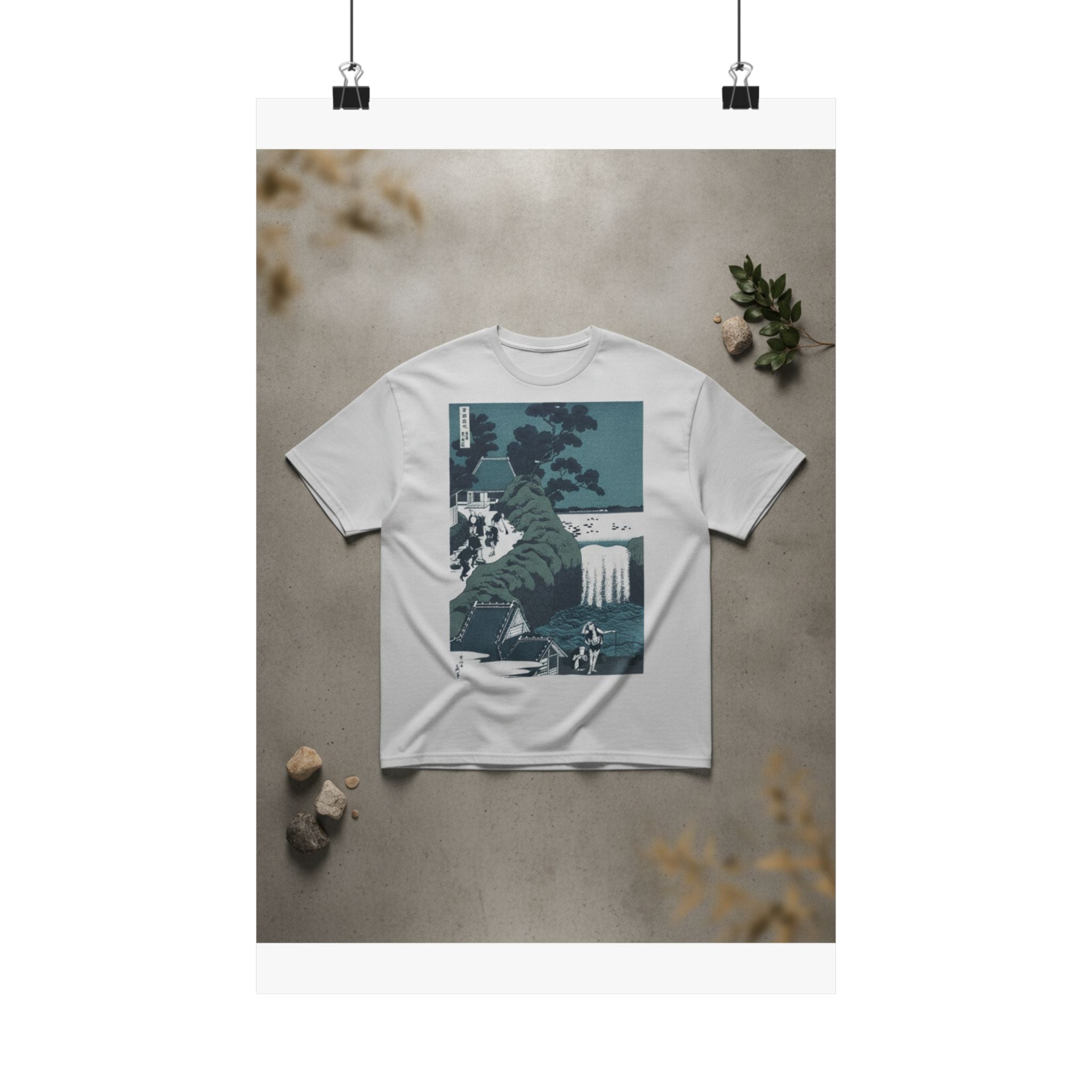 Product Marketing — Fall Of Aoiga Oka, Yedo — Matte Poster
