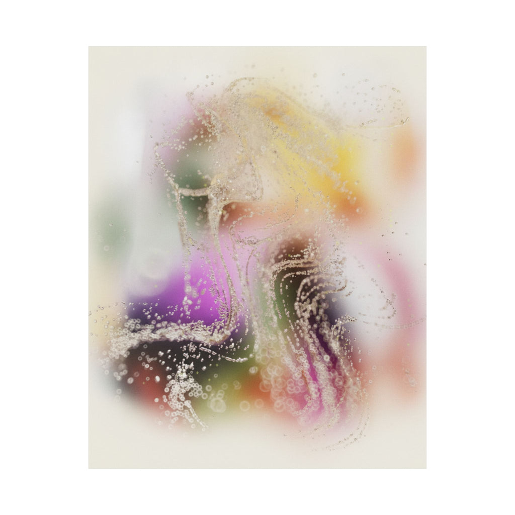 Dreamy Blurred Colour Cloud Abstract Art Poster