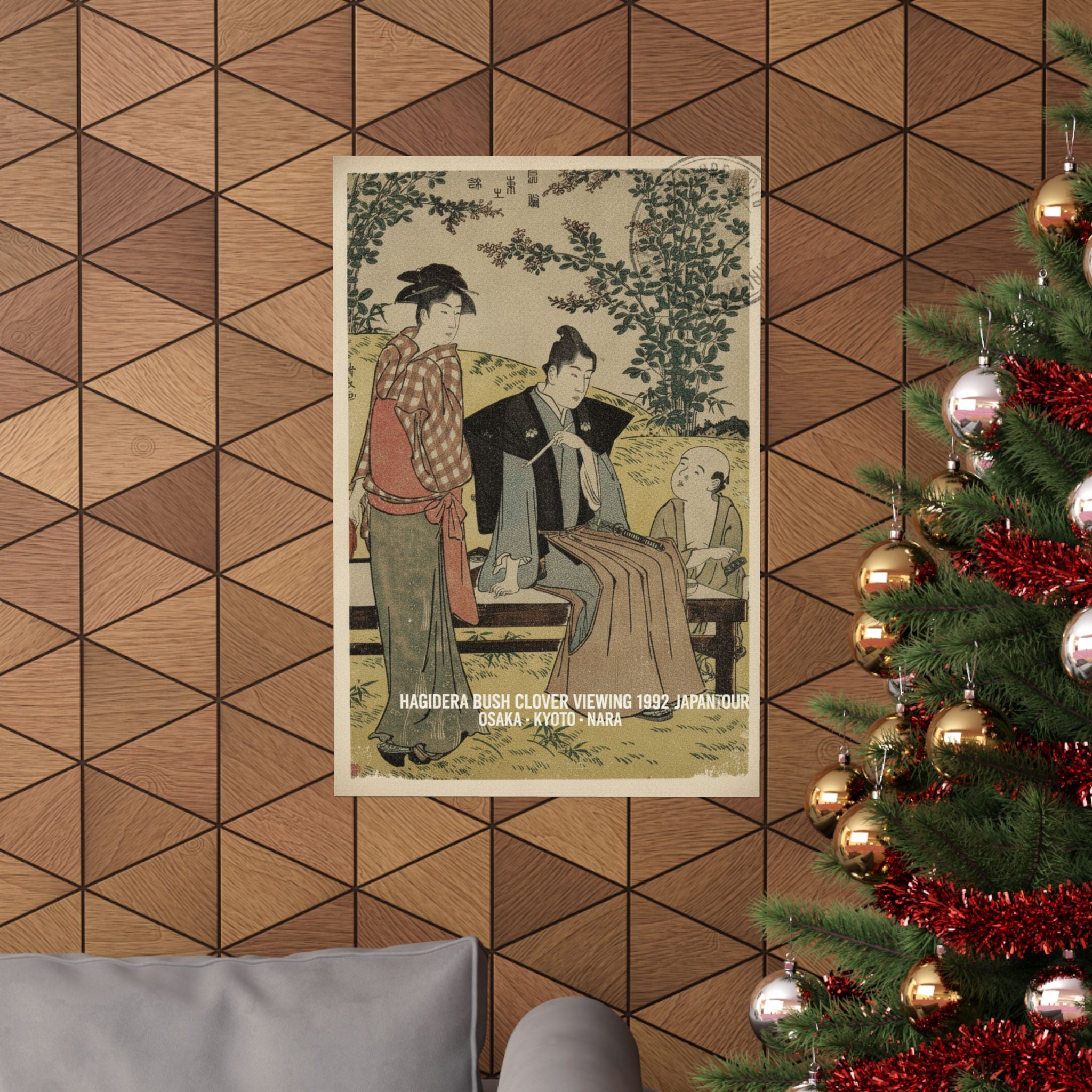 Vintage Bootleg — Viewing The Bush Clover At Hagidera — Matte Poster