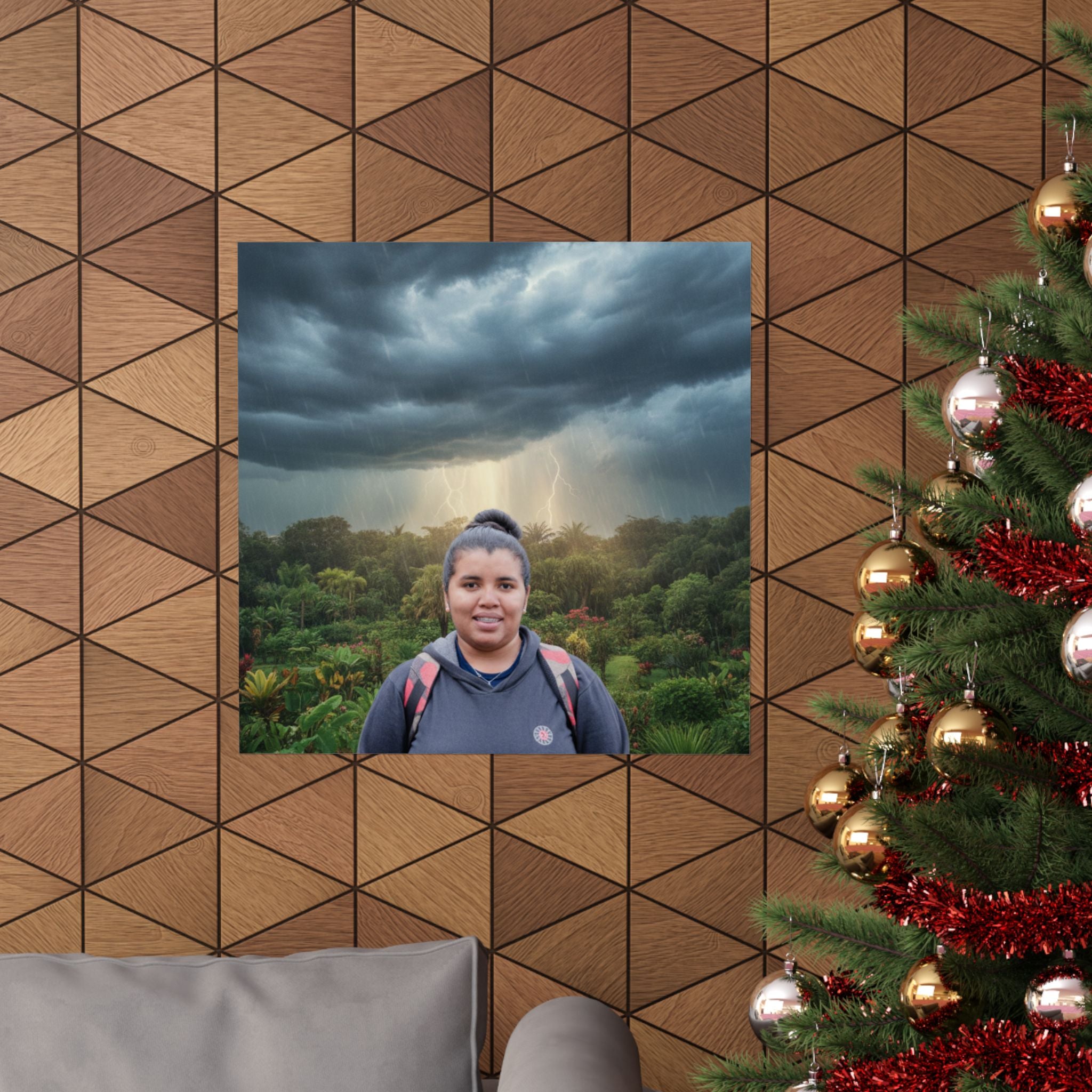 Dramatic Storm — Person — Matte Poster — Poster 2