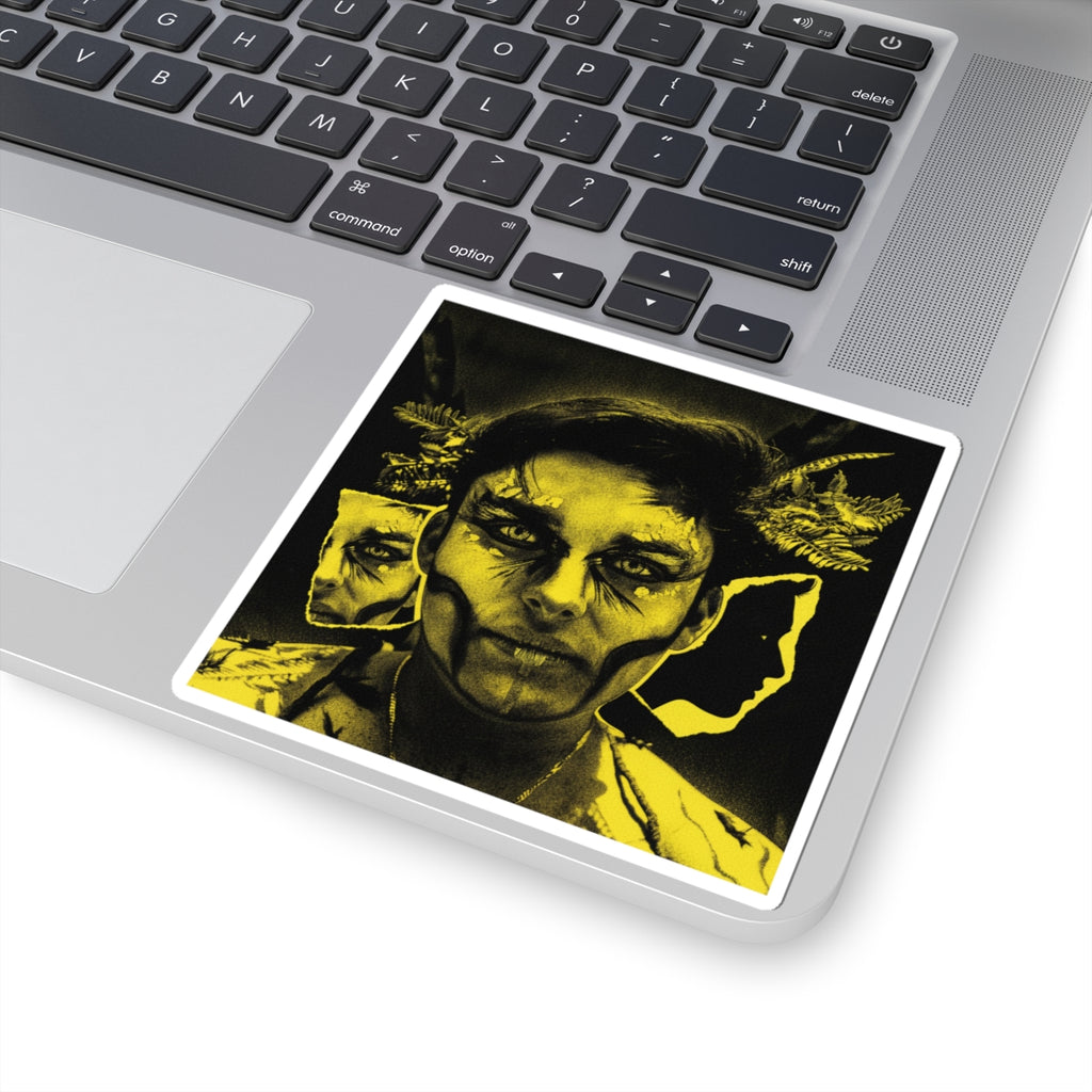 Streetwear Collage — Person — Kiss-Cut Sticker