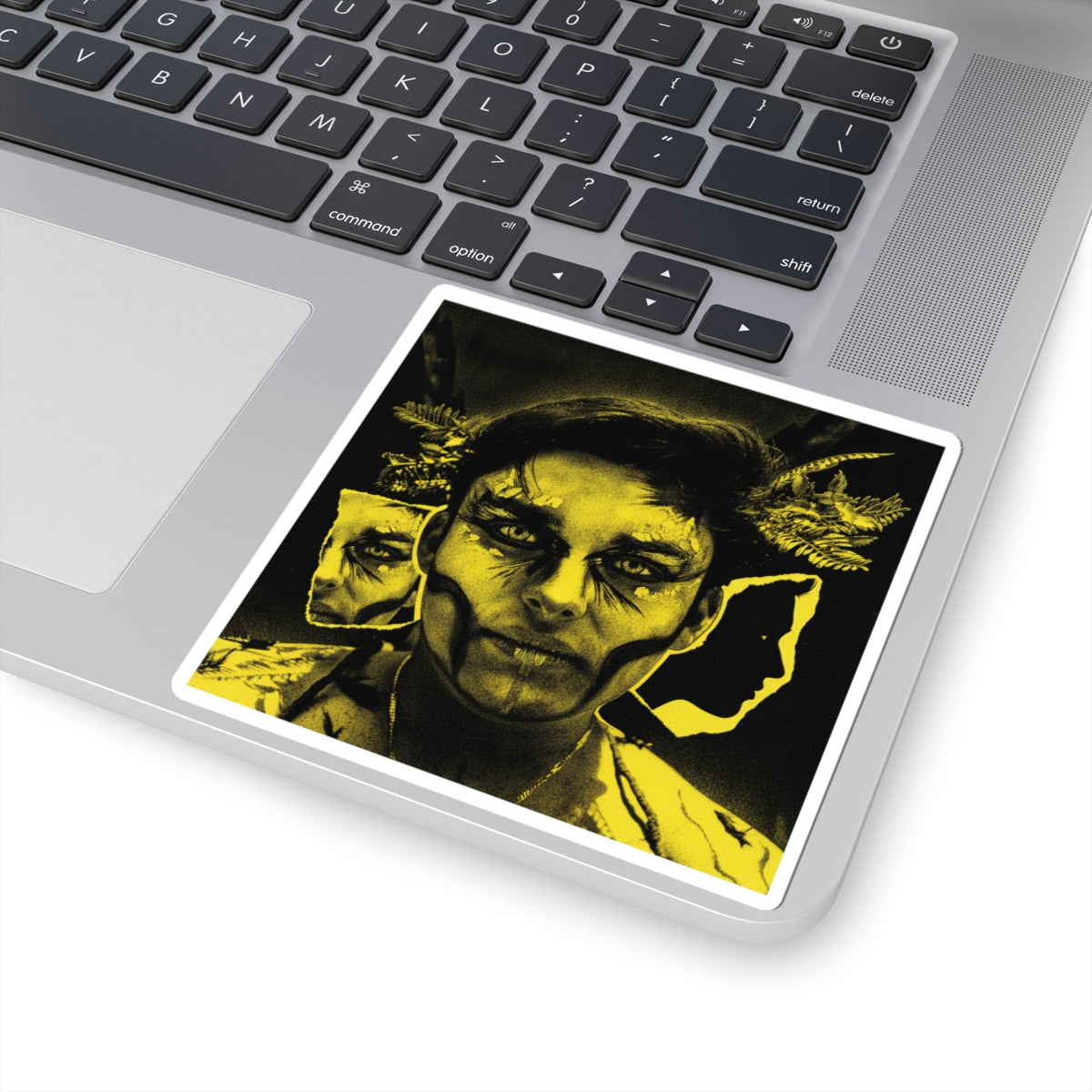 Streetwear Collage — Person — Kiss-Cut Sticker