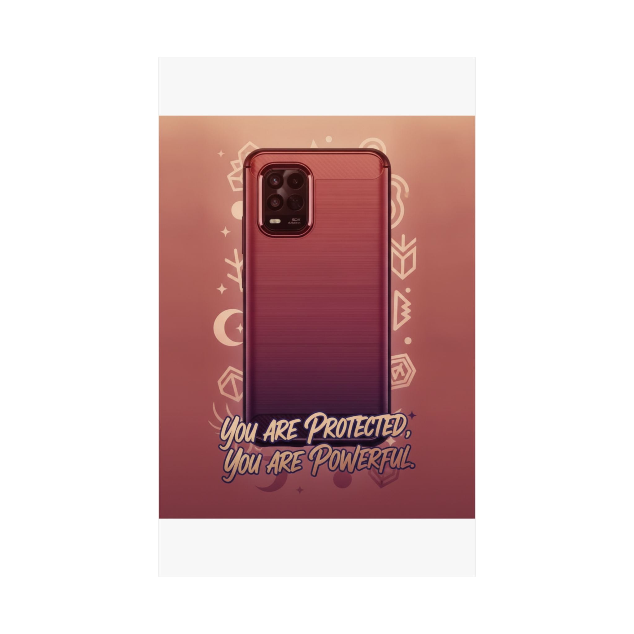 Affirmation — Phone — Matte Poster