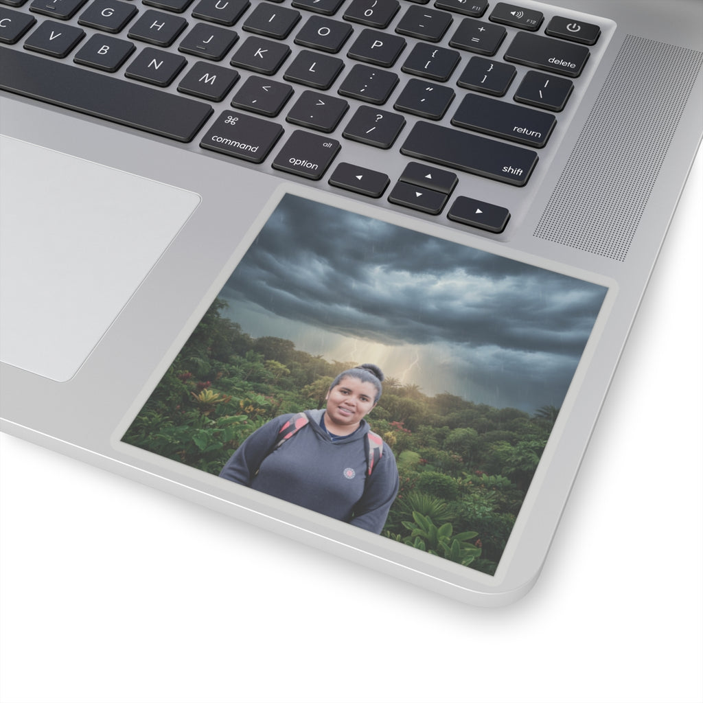 Dramatic Storm kiss-cut sticker — product view 17