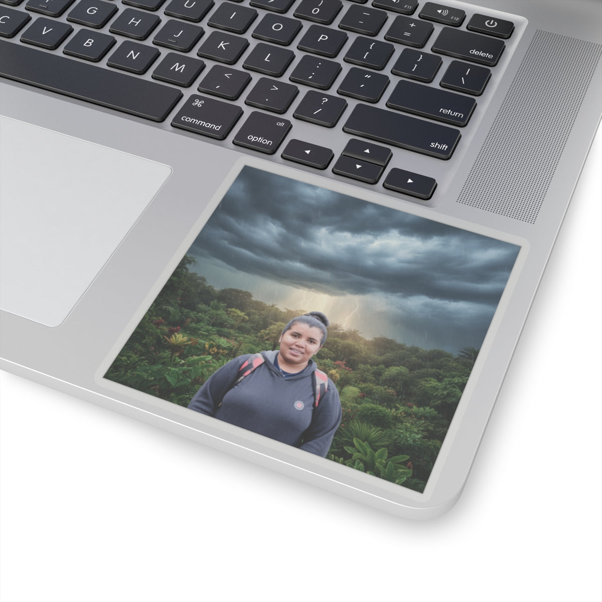 Dramatic Storm kiss-cut sticker — product view 17