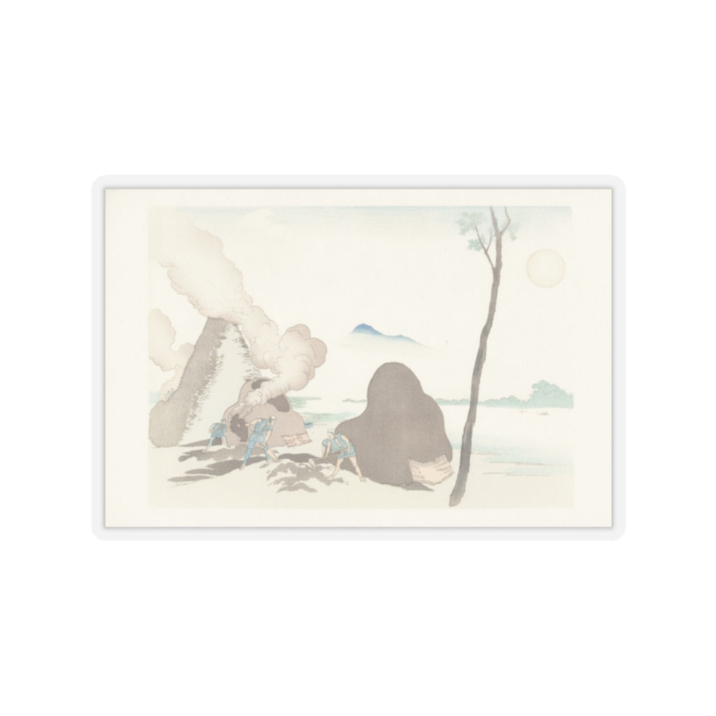 Watercolor — Asakusa Imado — Kiss-Cut Sticker