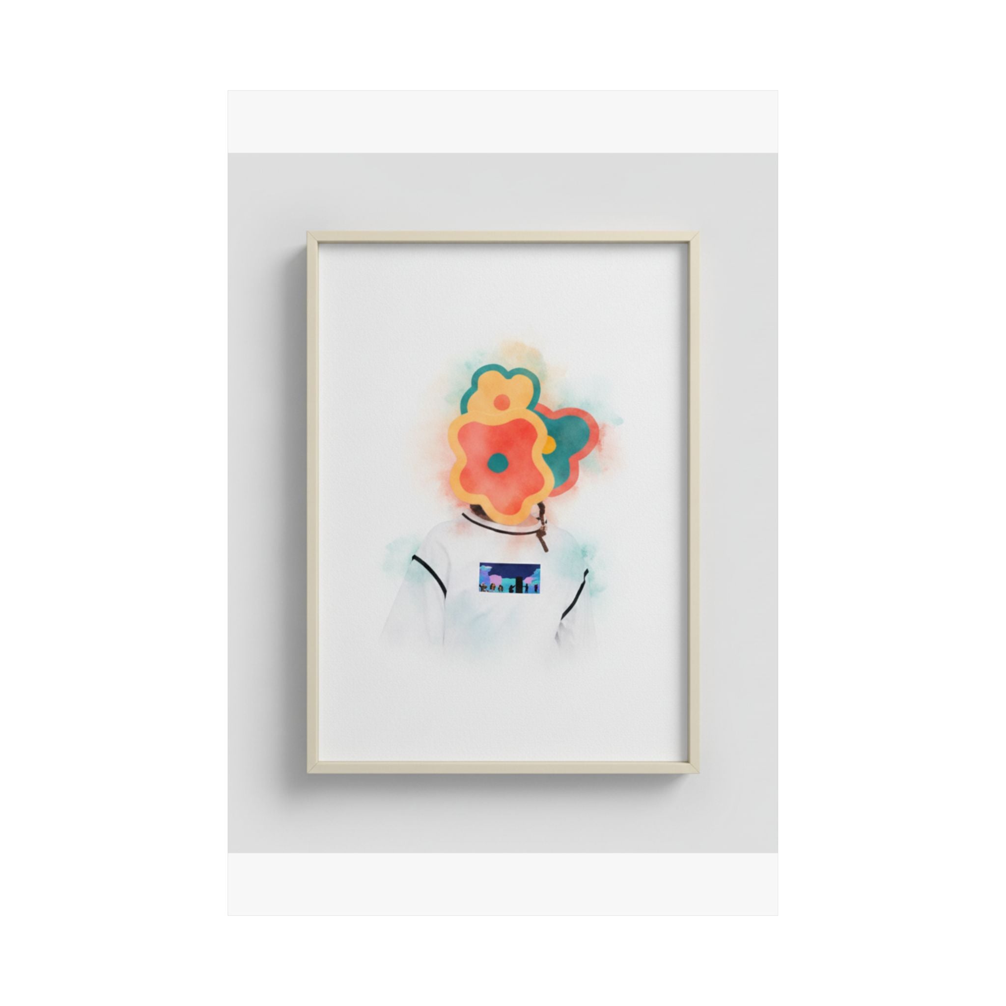 Watercolor — Flower — Matte Poster
