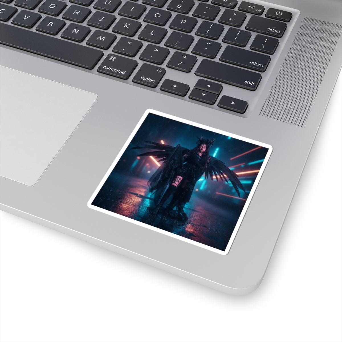 Neon Noir — Person — Kiss-Cut Sticker