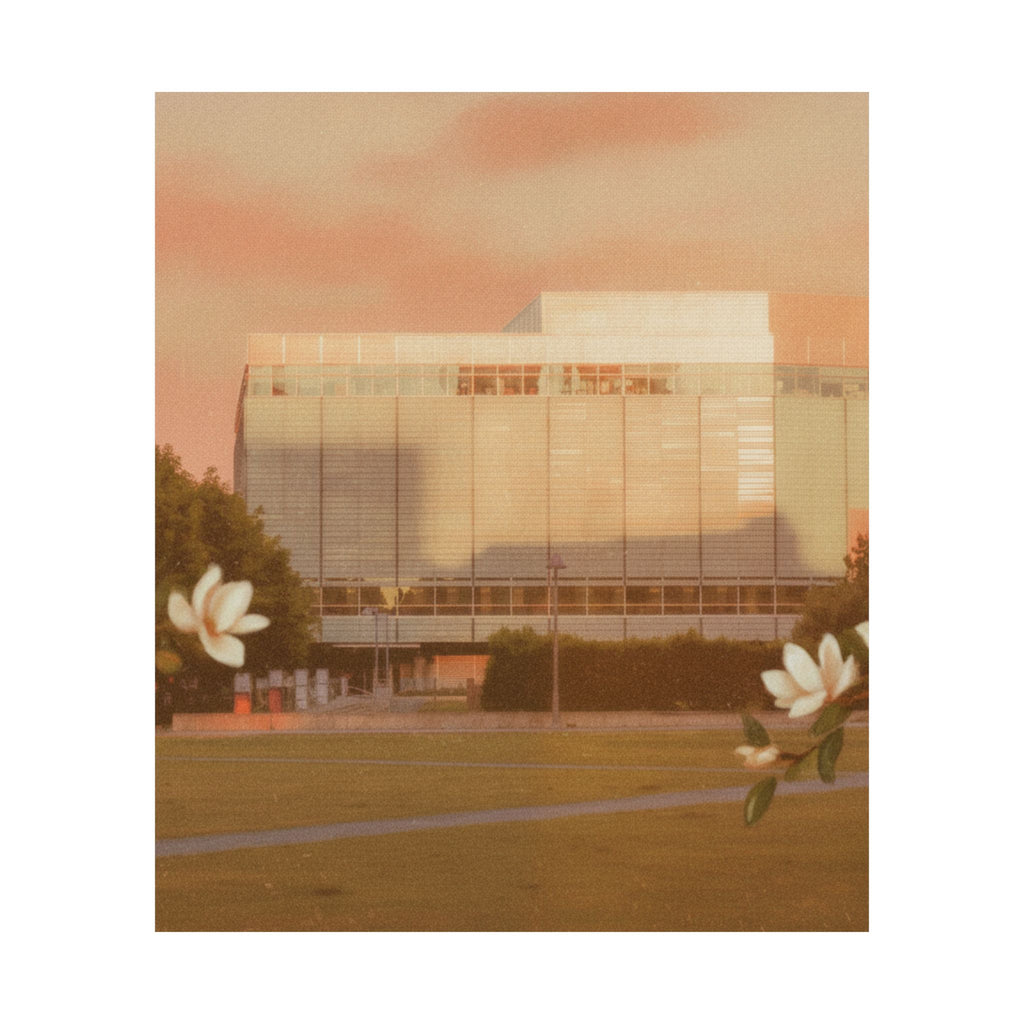 Southern Sunset — Building — Matte Poster