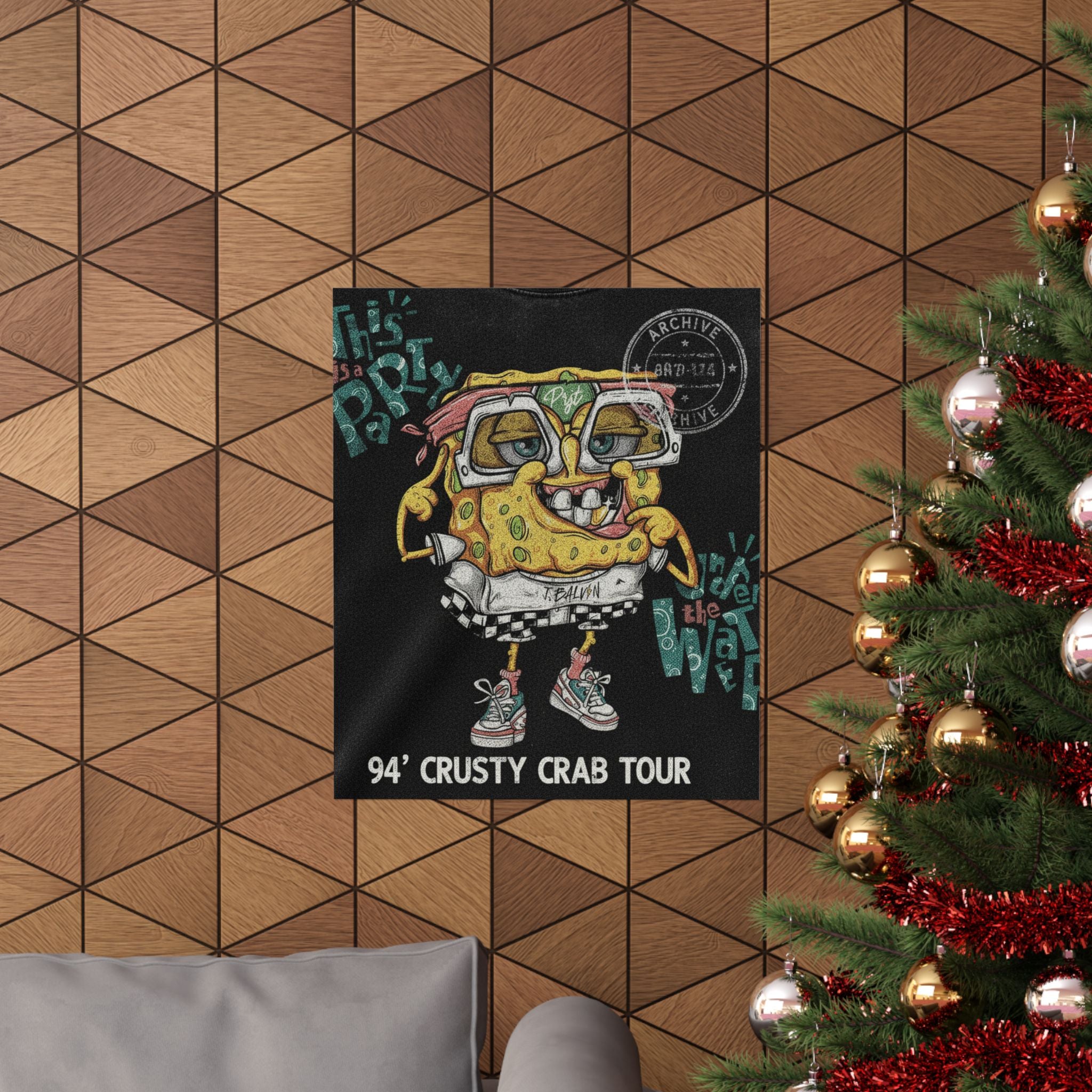 Vintage Bootleg — Sponge — Matte Poster