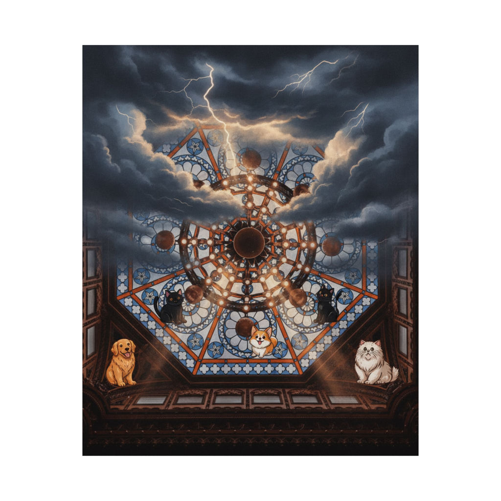 Dramatic Storm — Ceiling — Matte Poster