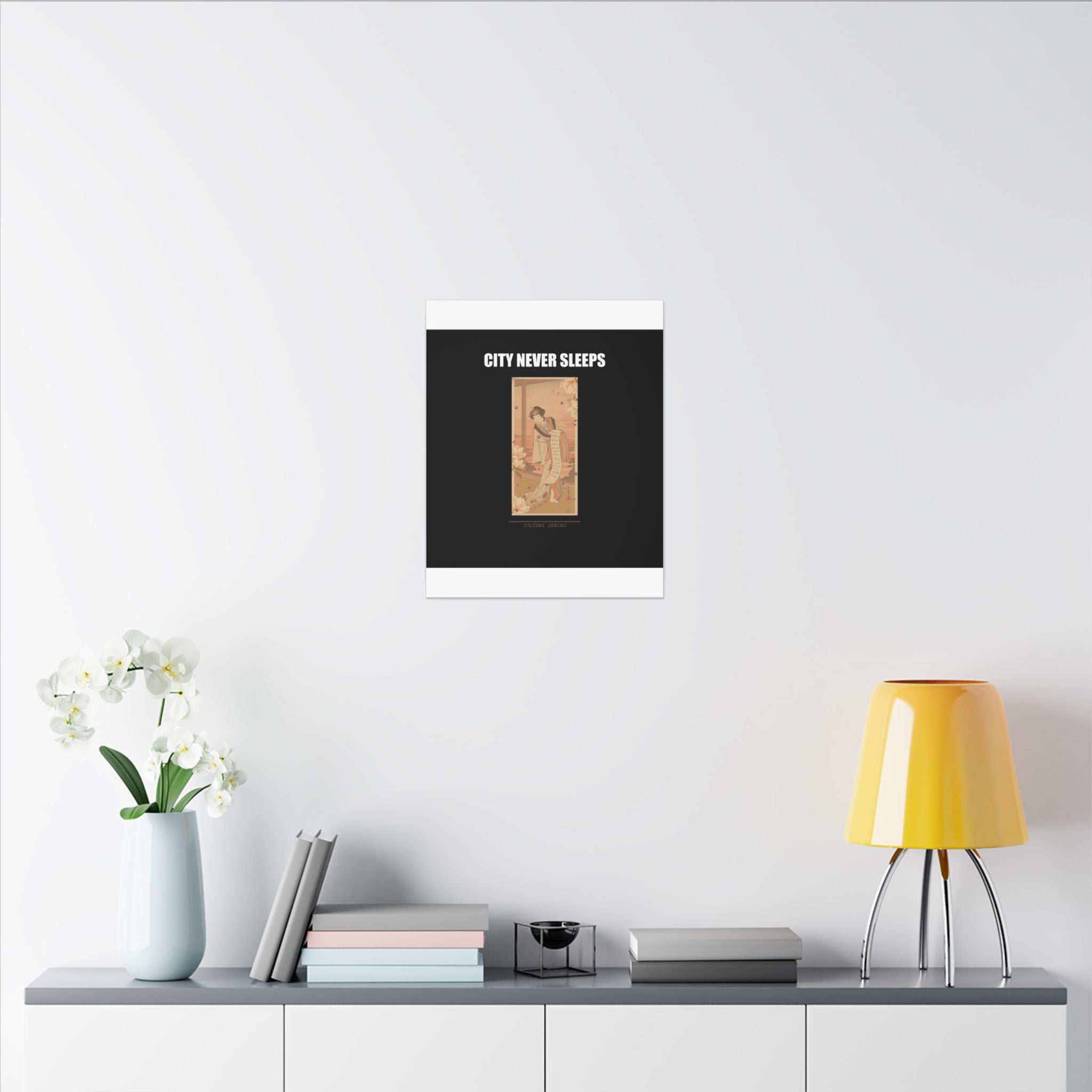 STREET CERTIFIED | The Second Yamashito Kinsaku As A Courtesan Standing In A Room — Matte Canvas