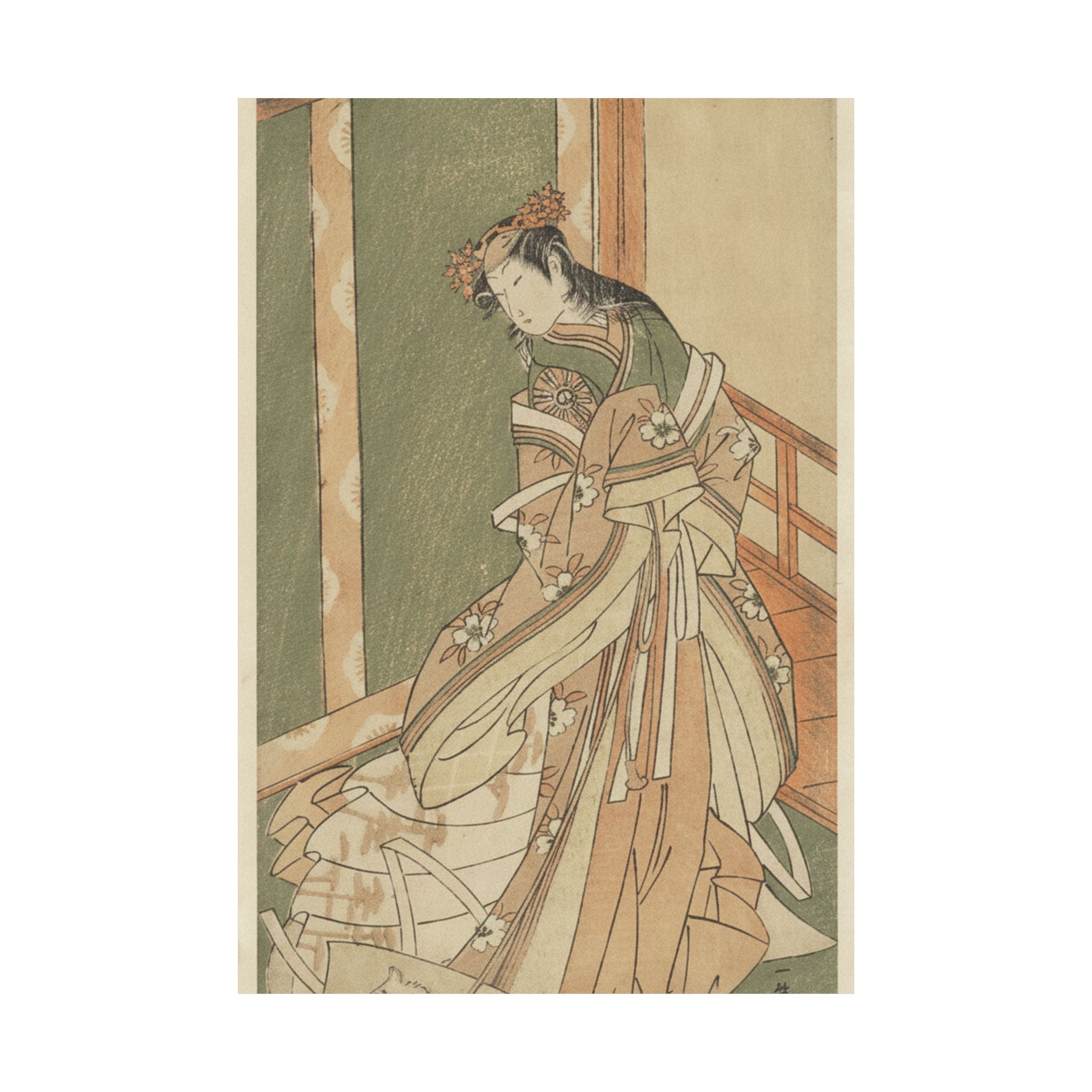 Botanical — The Third Princess (Onna San No Miya) — Matte Poster
