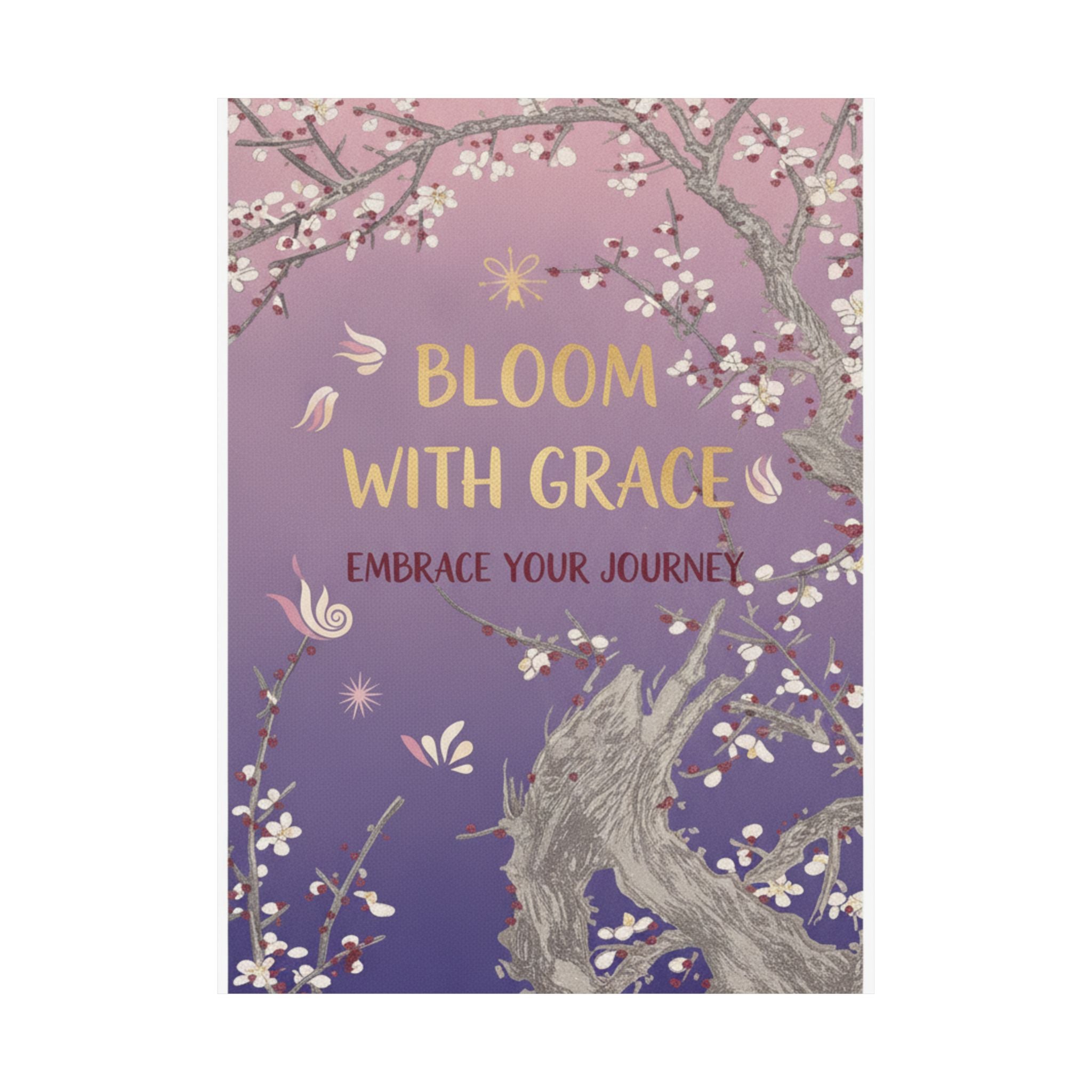 Affirmation — Plum Tree In Blossom — Matte Poster