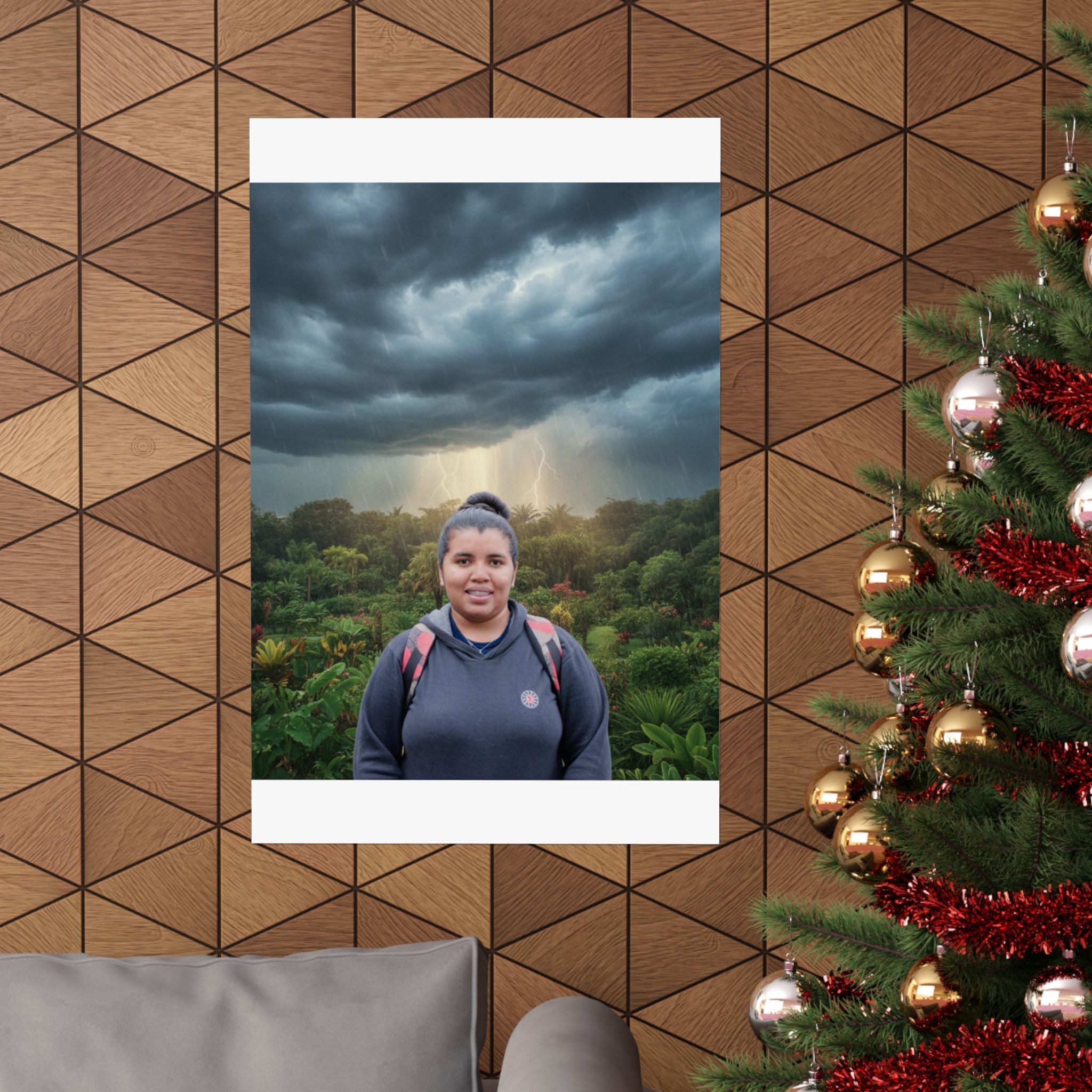 Dramatic Storm — Person — Matte Poster — Poster 2