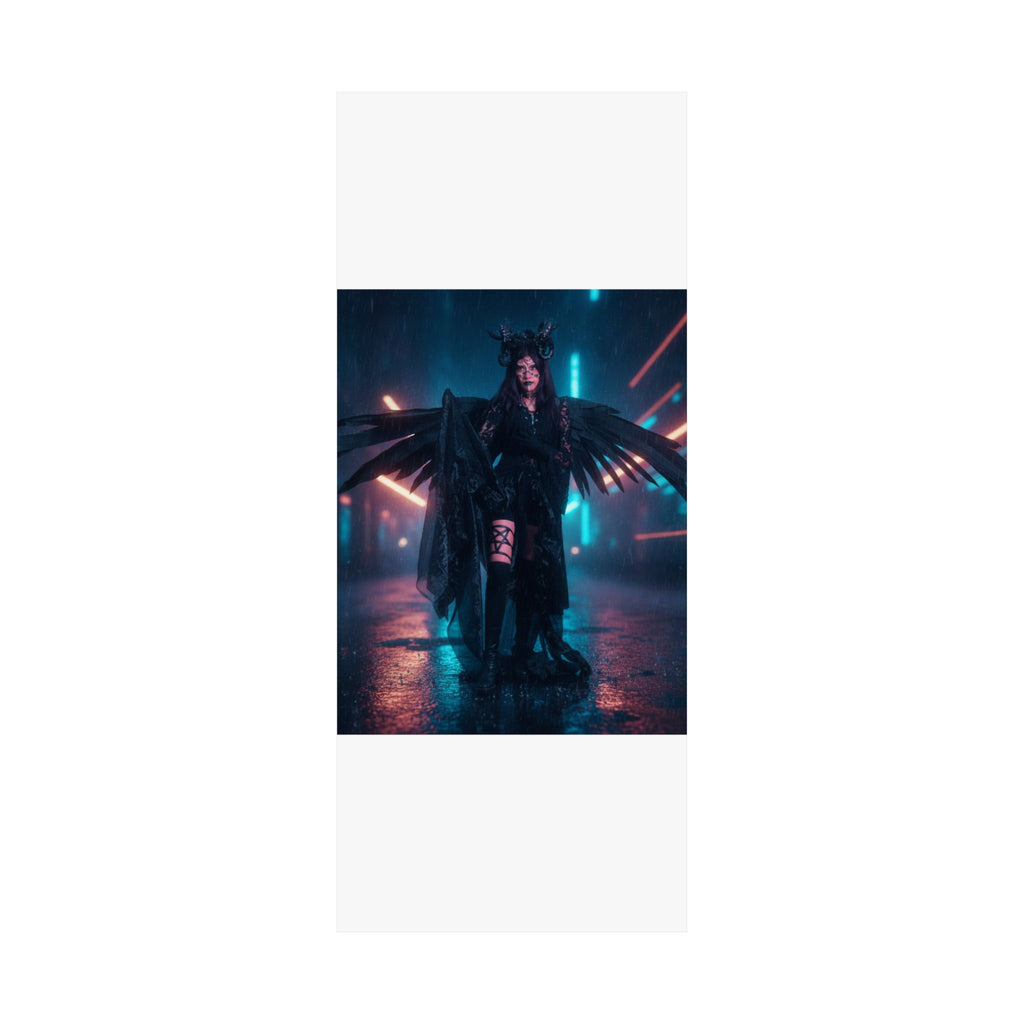 Neon Noir — Person — Matte Poster