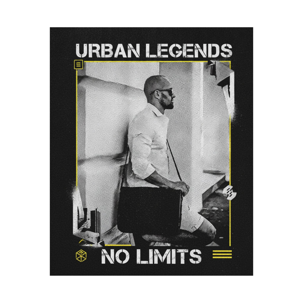 Streetwear Collage — Person — Matte Poster