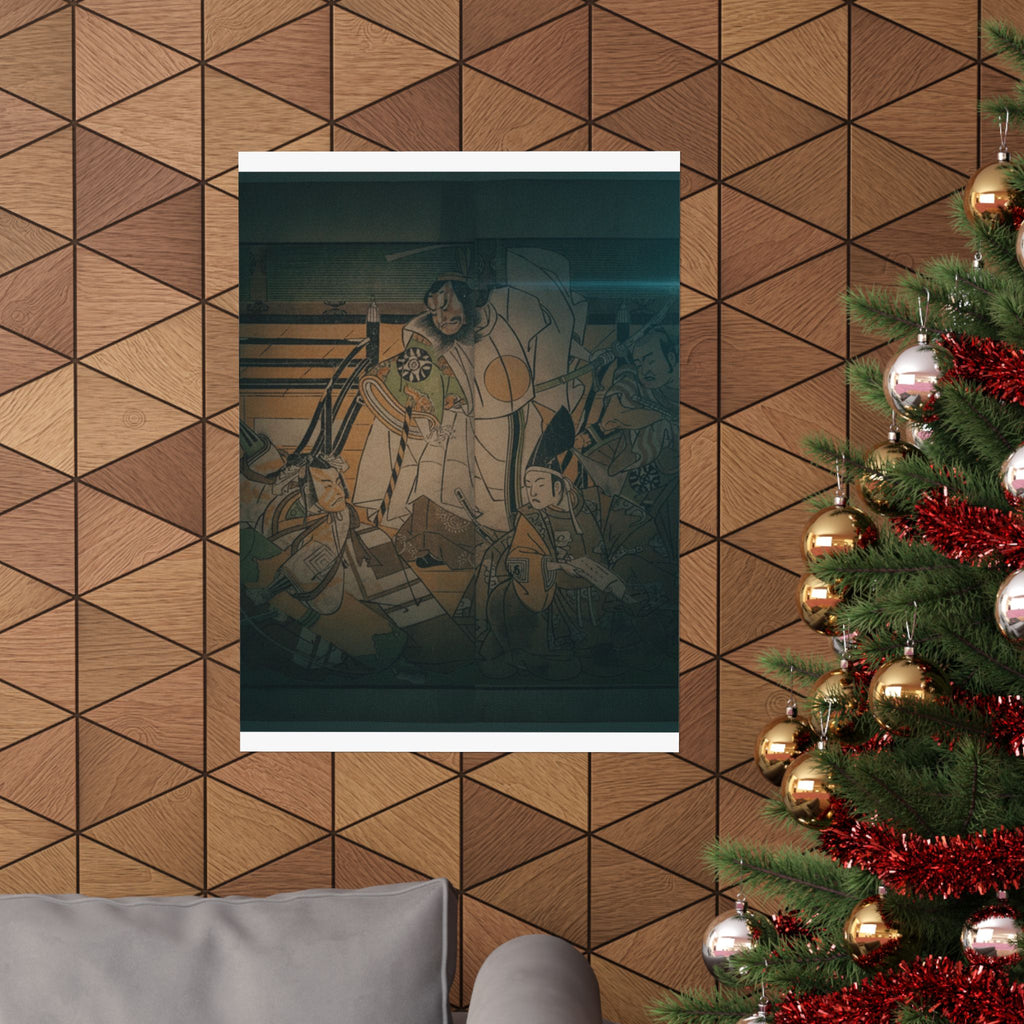 Cinematic — Four Actors In Unidentified Roles — Matte Poster