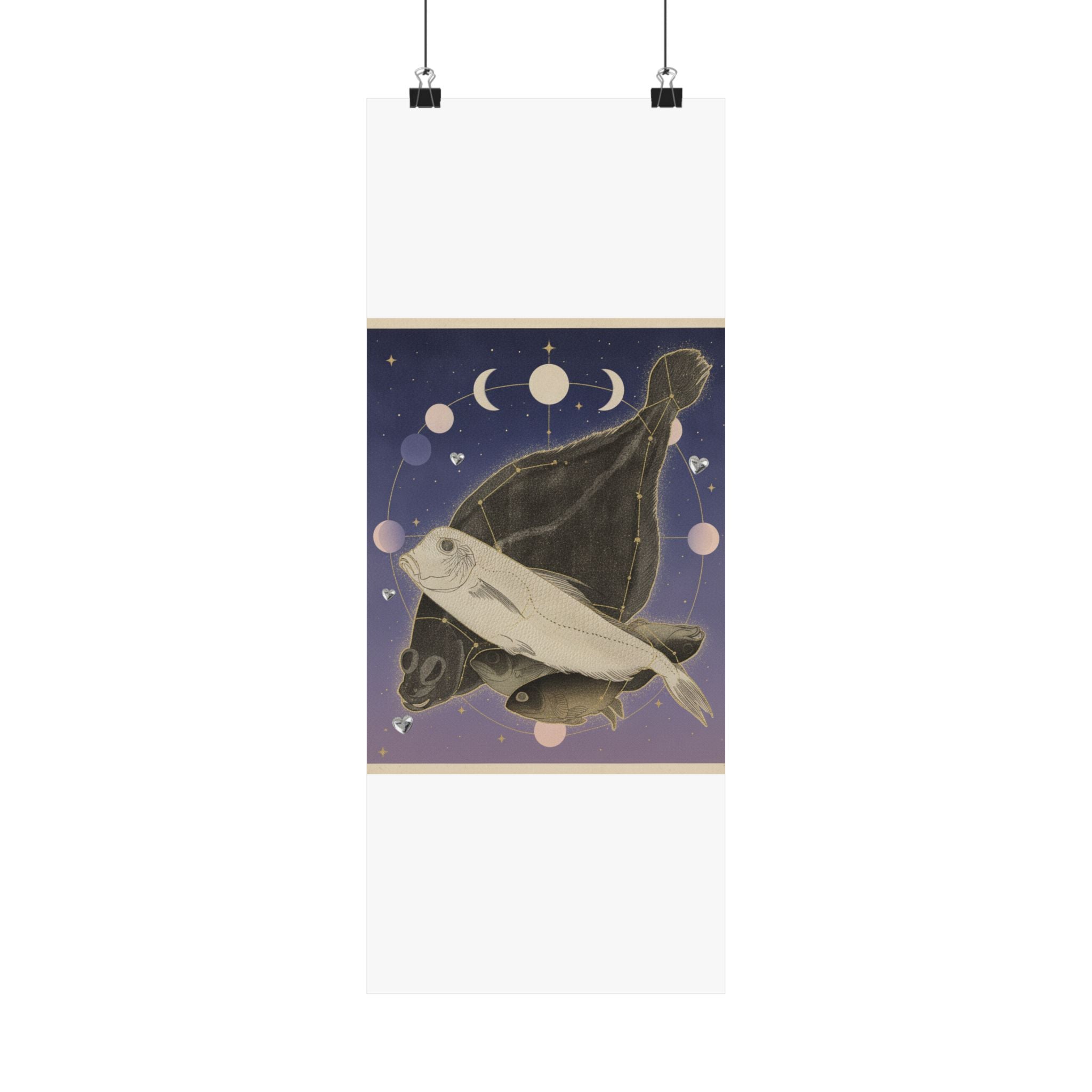 Celestial — Flounder And Other Fishes — Matte Poster