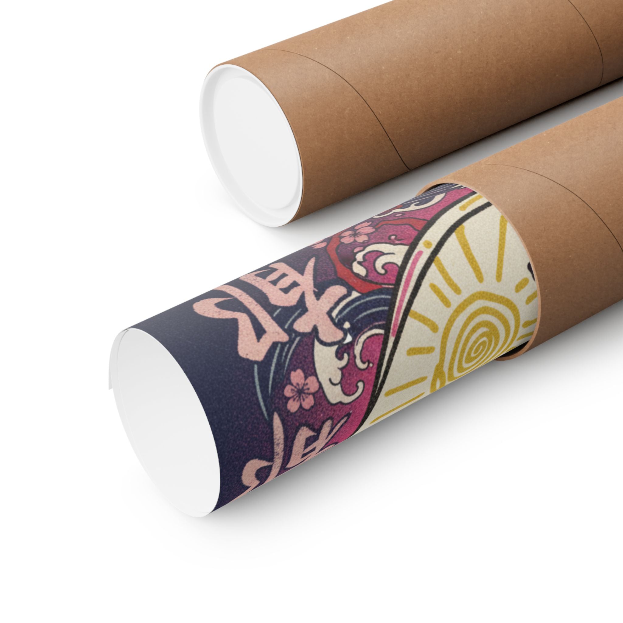 Japanese Street — Cake — Matte Poster