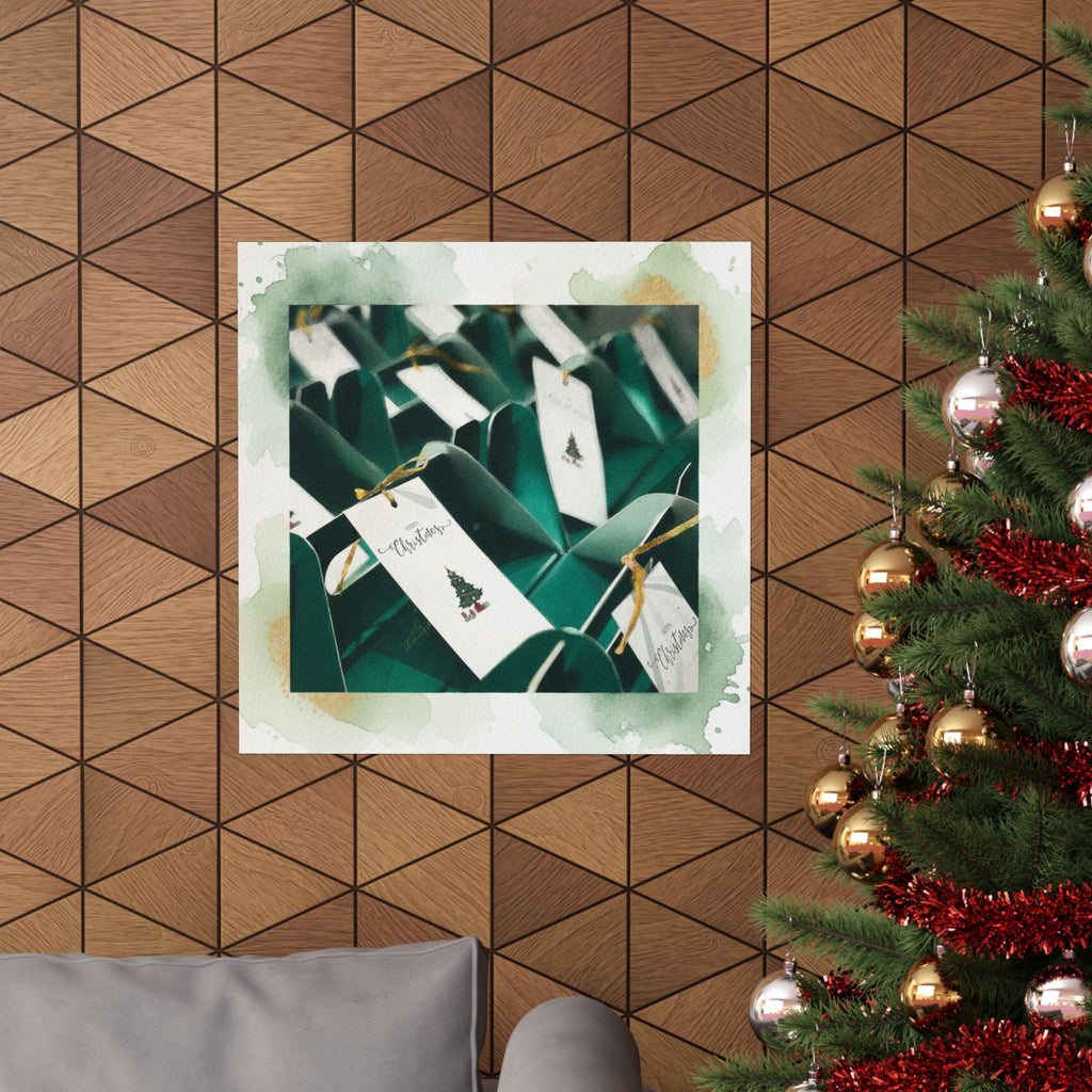 Watercolor — Gift — Matte Poster