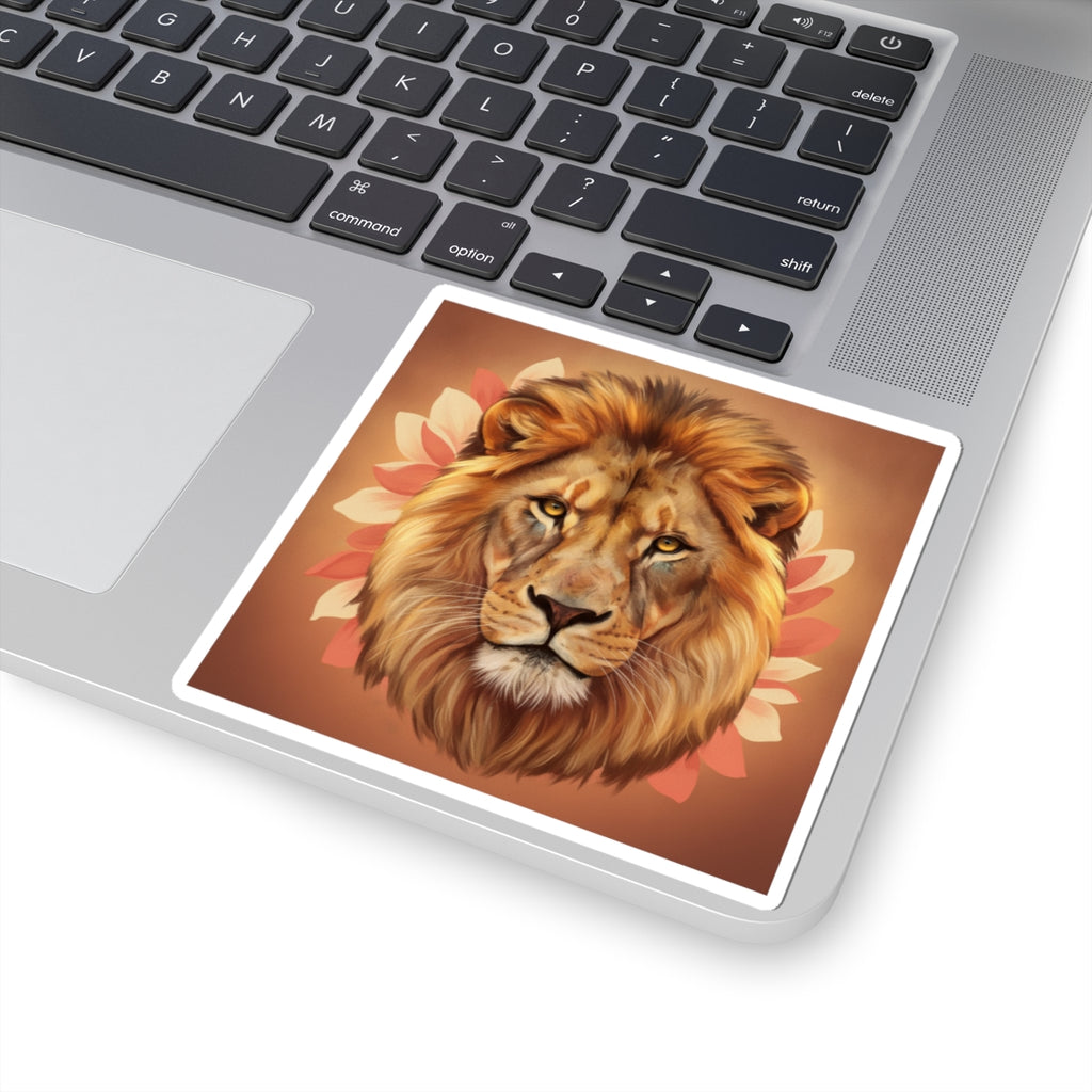 Southern Sunset — Lion — Kiss-Cut Sticker