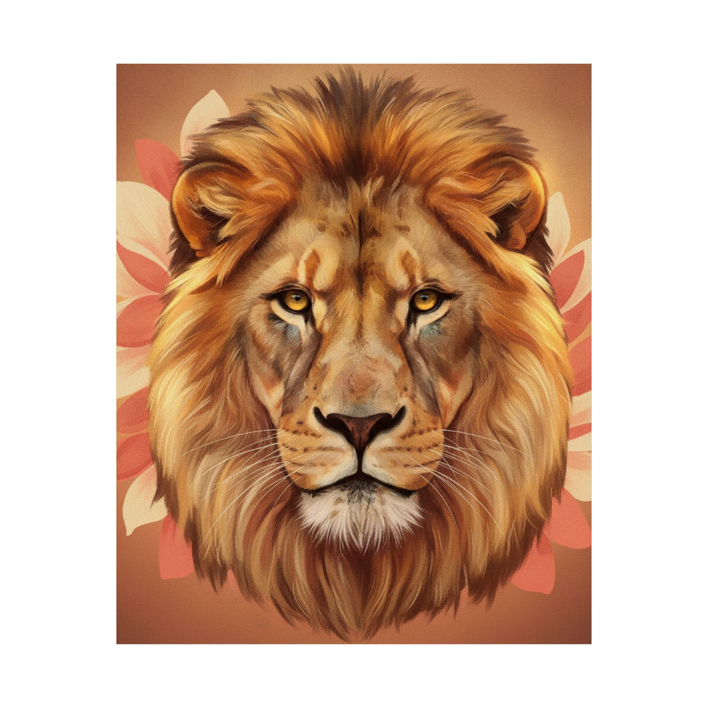 Southern Sunset — Lion — Matte Poster