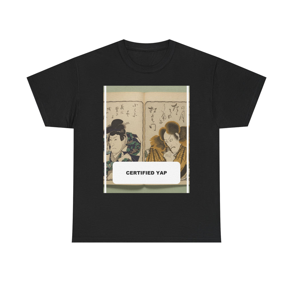 CERTIFIED YAP graphic tee by Zukkay