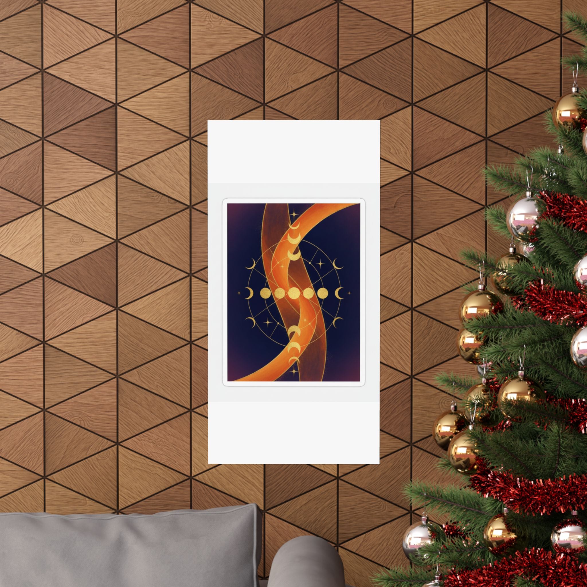 Celestial art print — product view 17