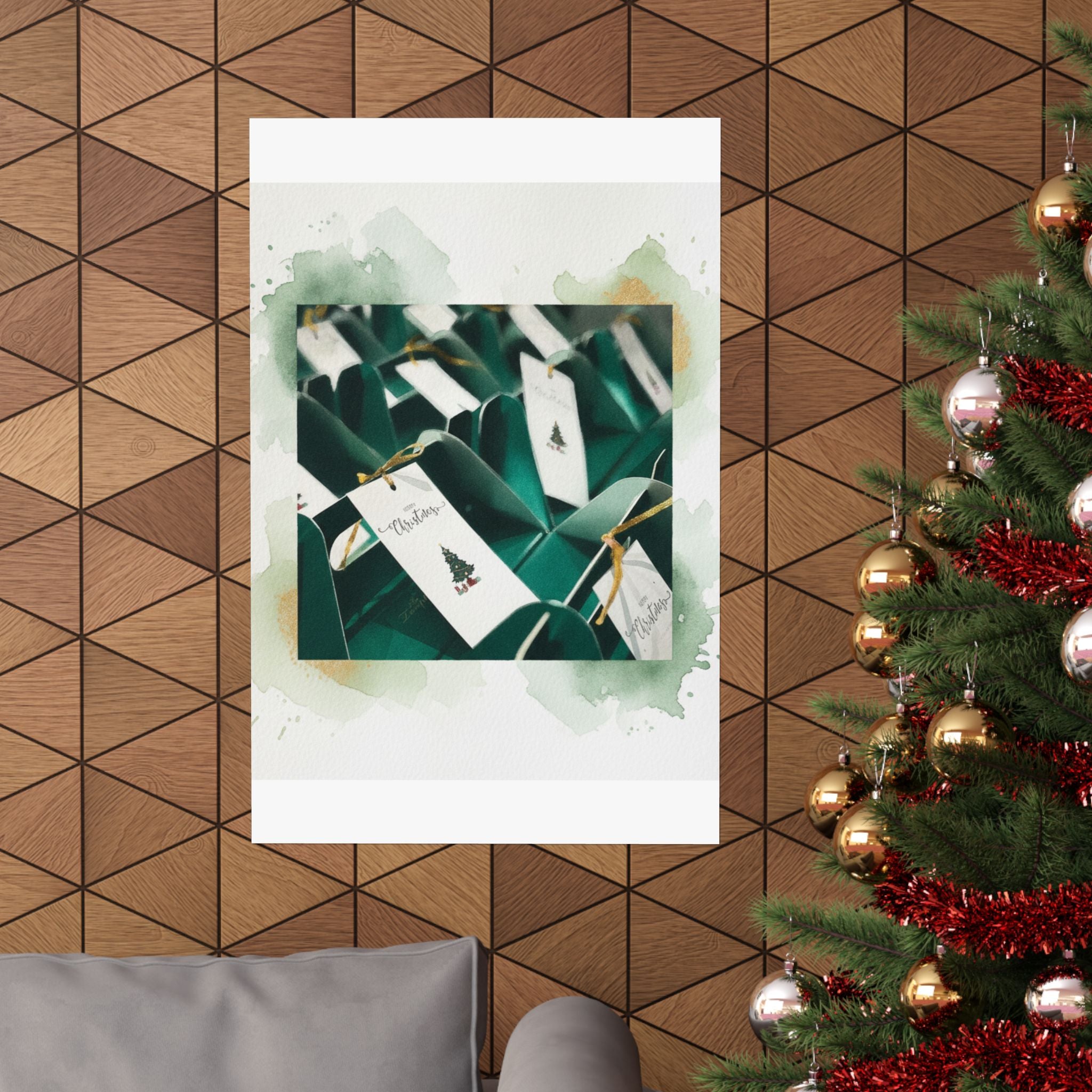 Watercolor — Gift — Matte Poster