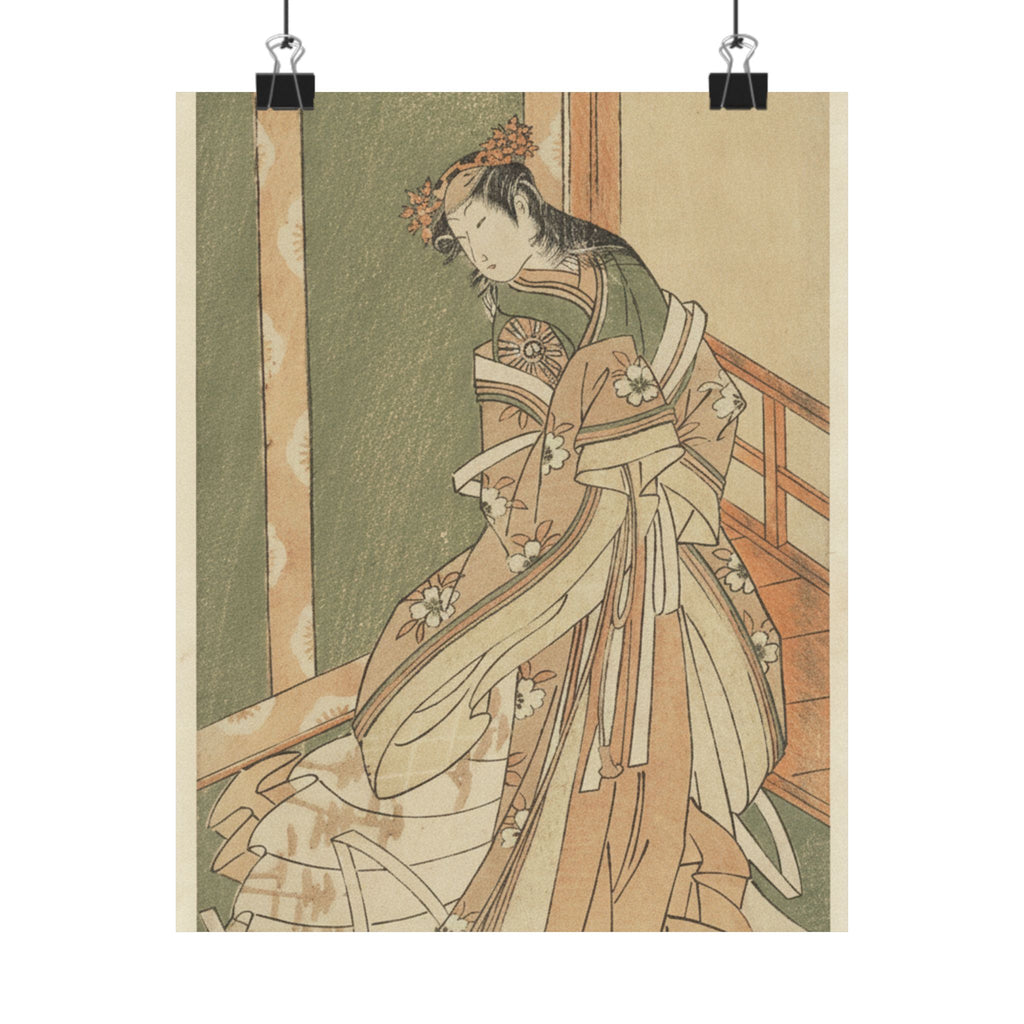 Botanical — The Third Princess (Onna San No Miya) — Matte Poster